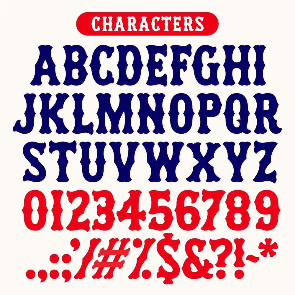 Red Sox Font Style