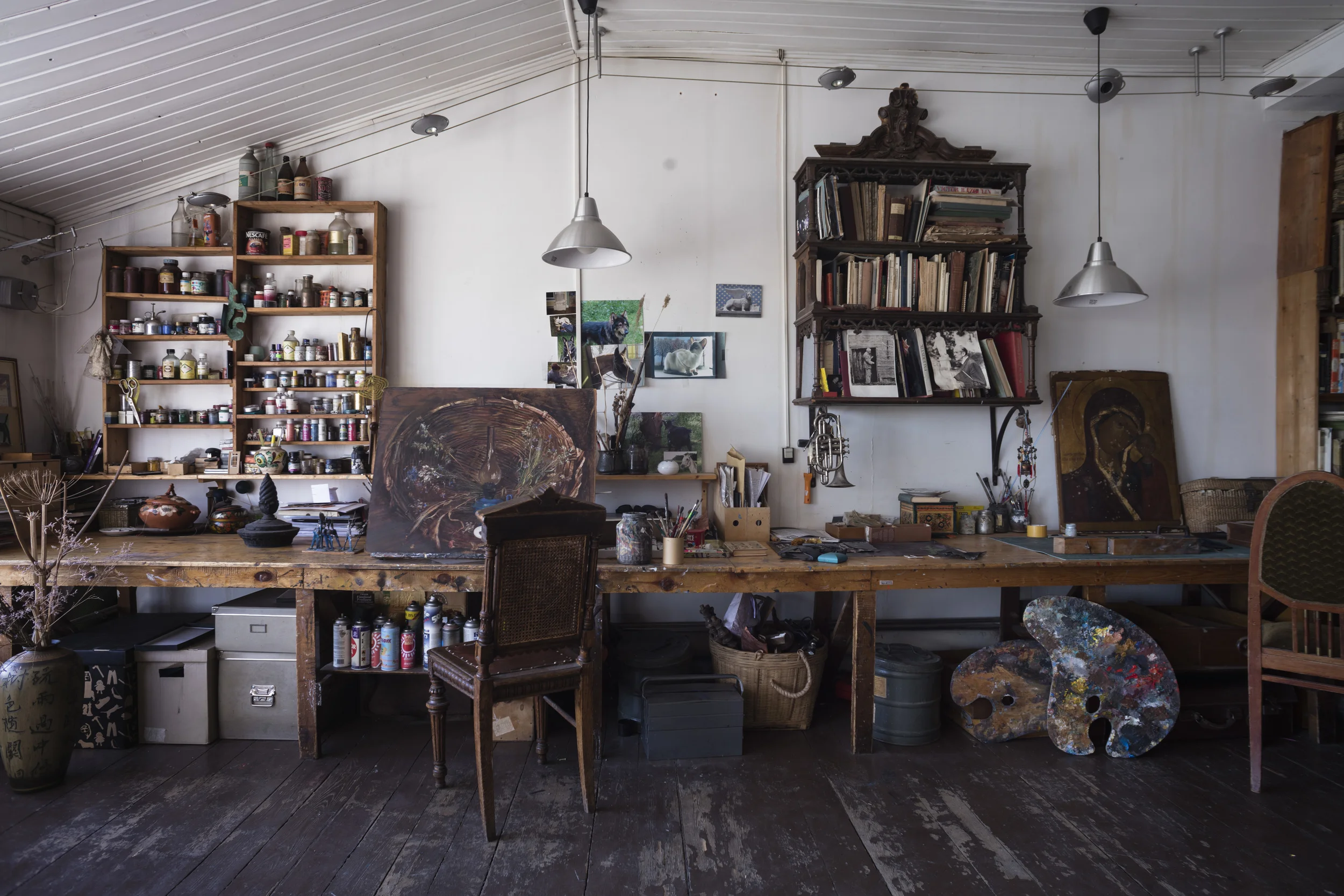 Artist Studio Moscow. Photo by Maxim Zheleznyakov2016