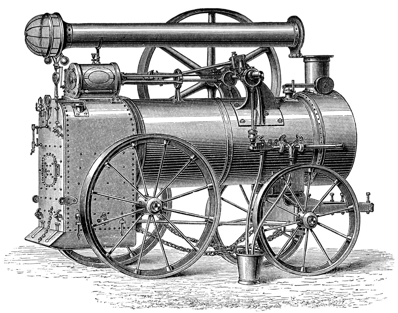 Watts’ steam engine.