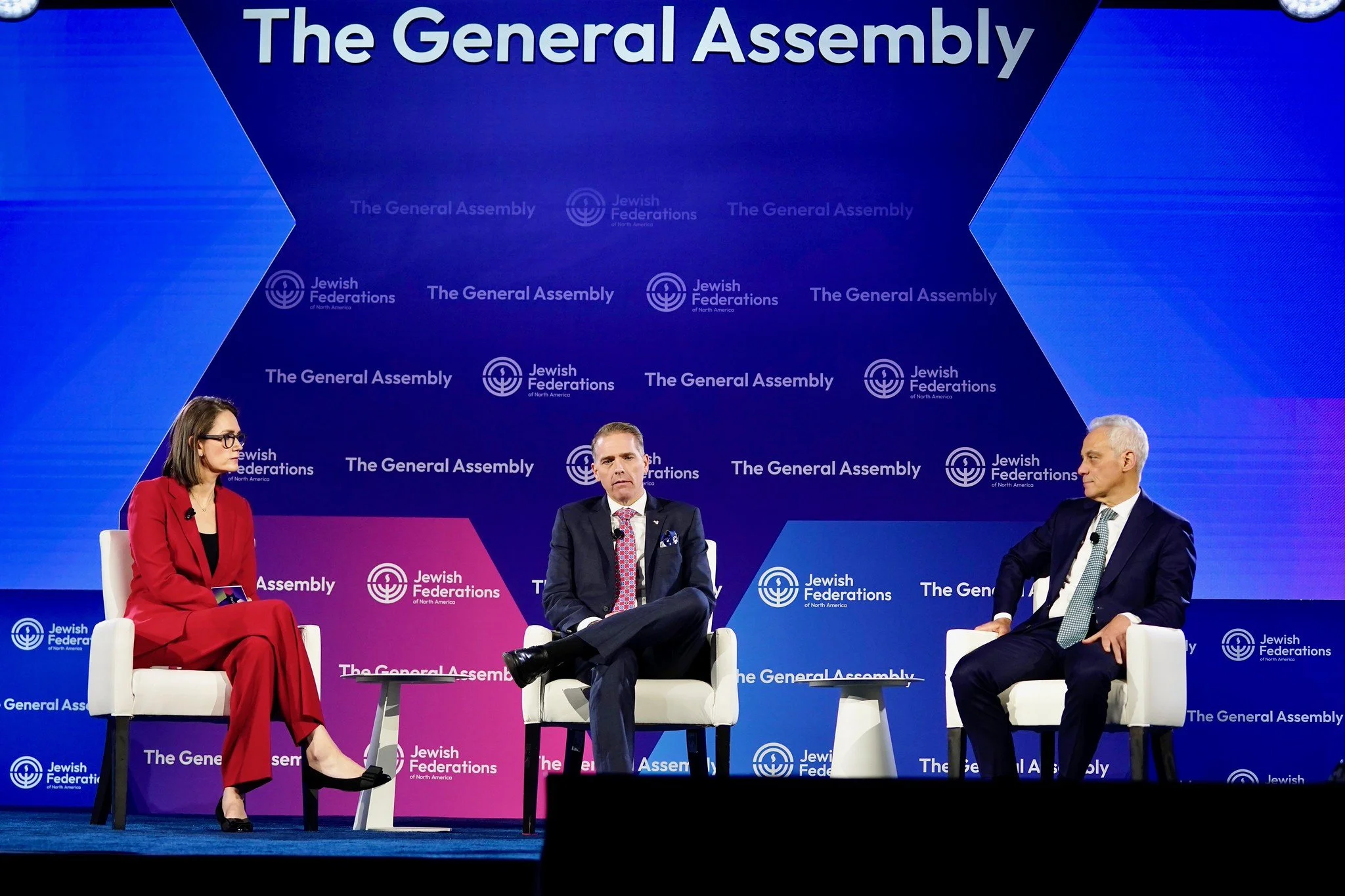 Jessica Tarlov, Scott Jennings and Rahm Emanuel