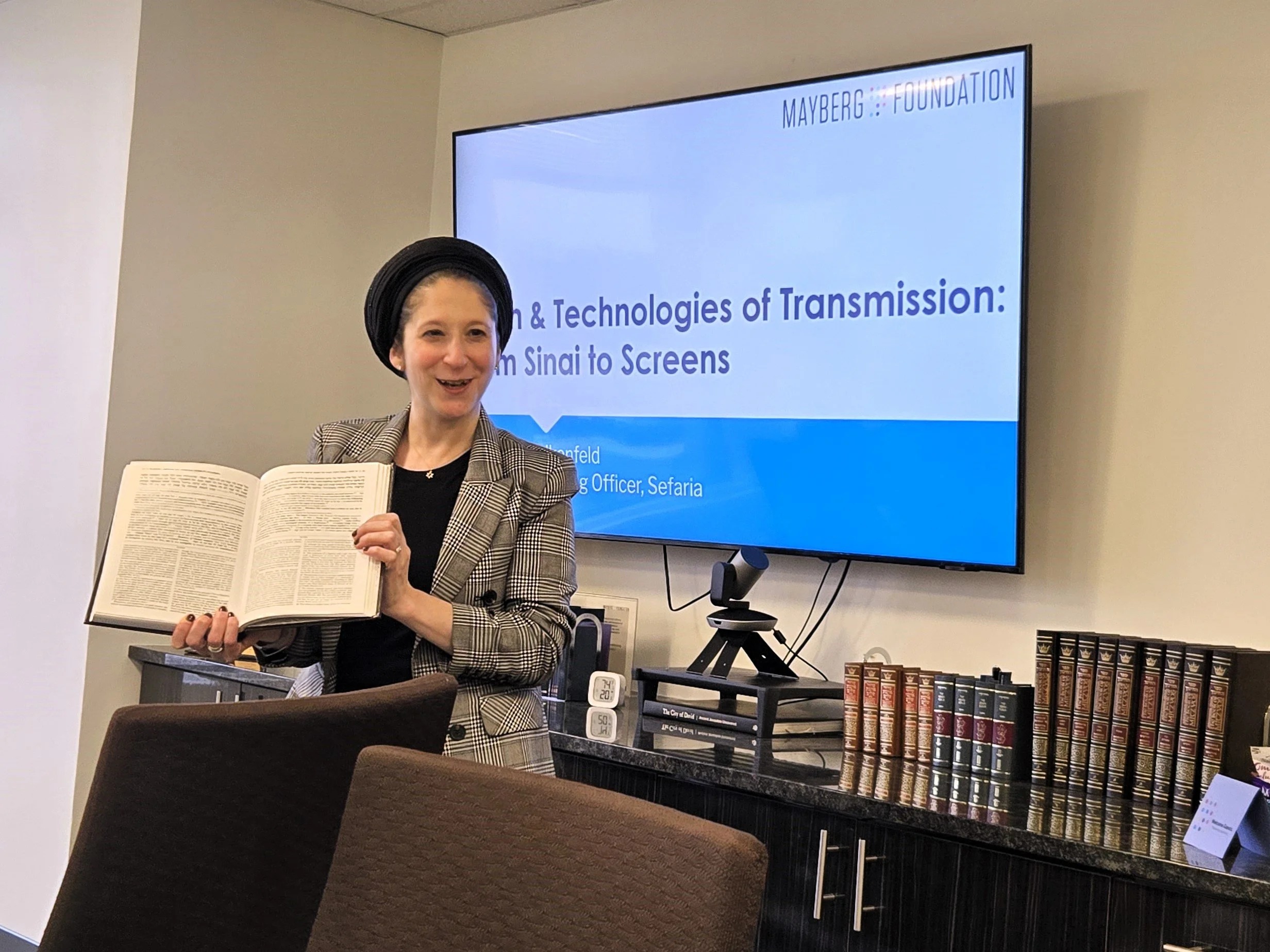 Mayberg Foundation Leadership Explore Jewish Engagement Trends and Opportunities