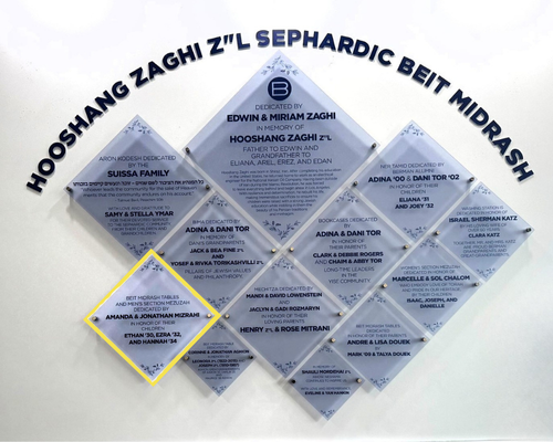 Berman sephardi beit midrash donor wall.png