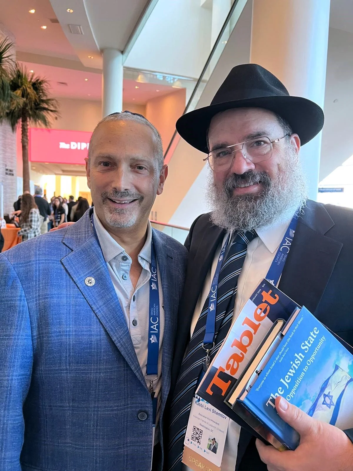 Todd &amp; American Friends of Lubavitch EVP Rabbi Levi Shemtov