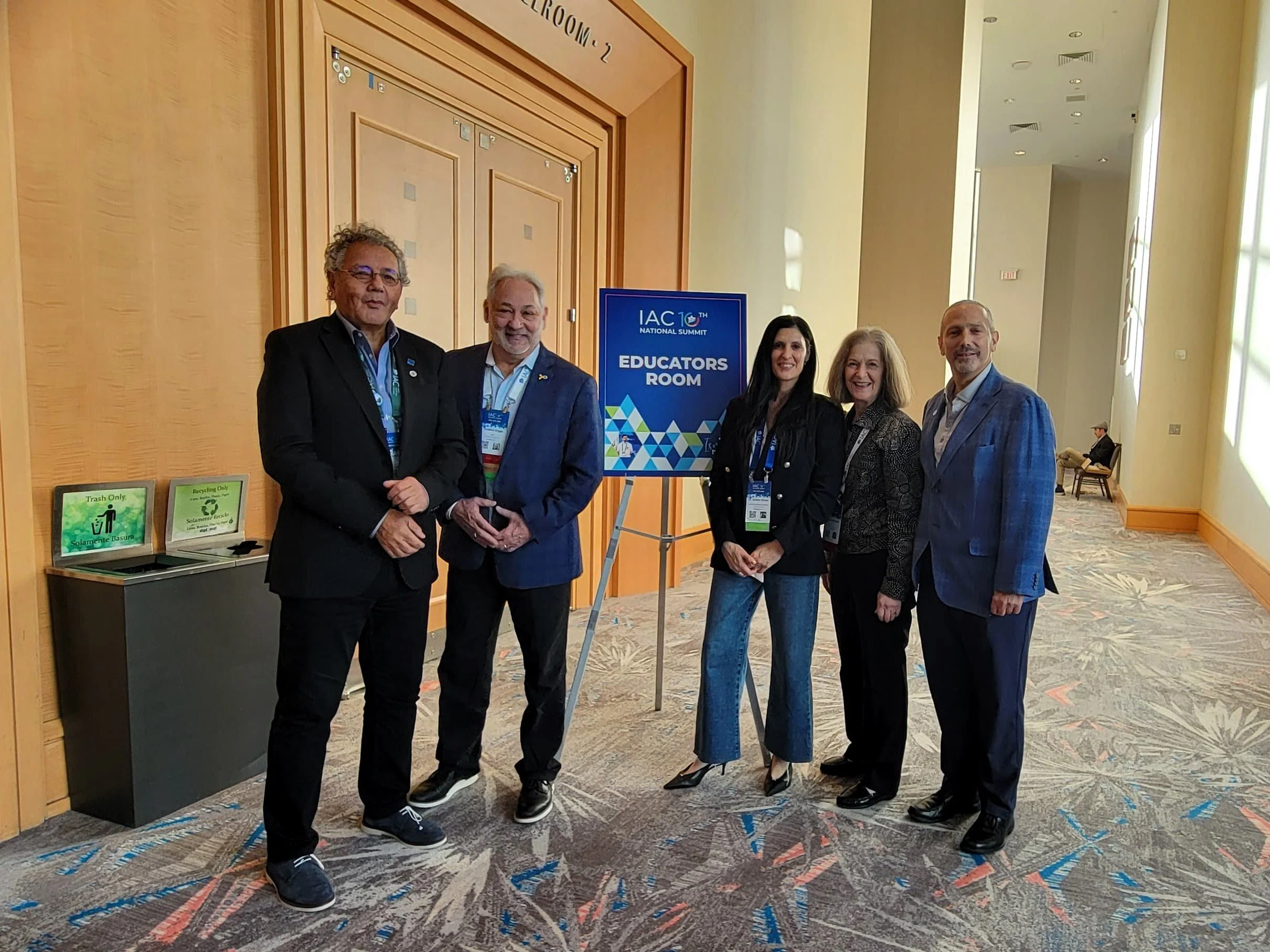 Todd with Hebrew at the Center leadership