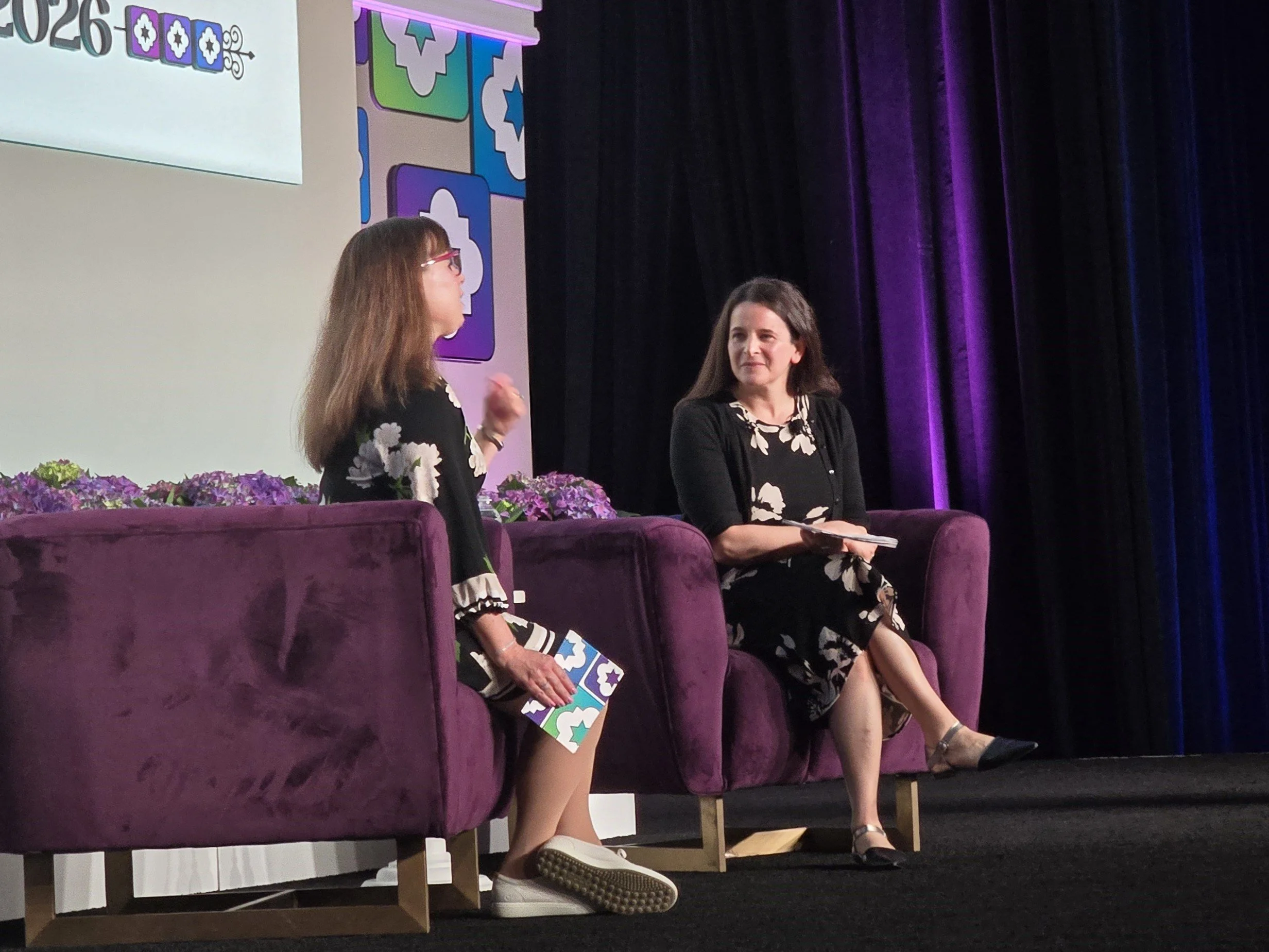 JFN Executive VP Rabbi Rebecca Sirbu and author Sarah Hurwitz discuss finding Jewish meaning