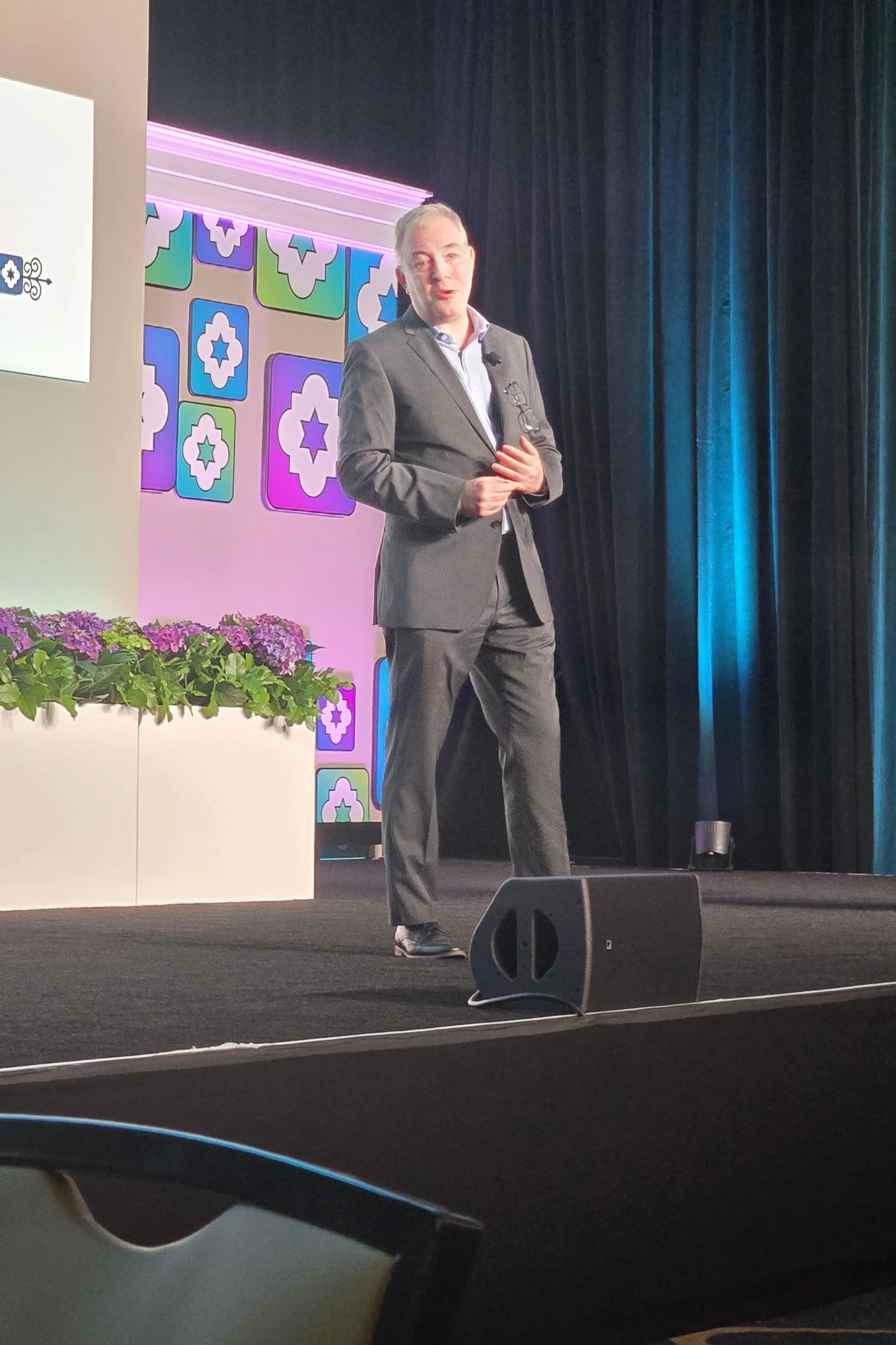 JFN president and CEO Andrés Spokoiny delivers annual address