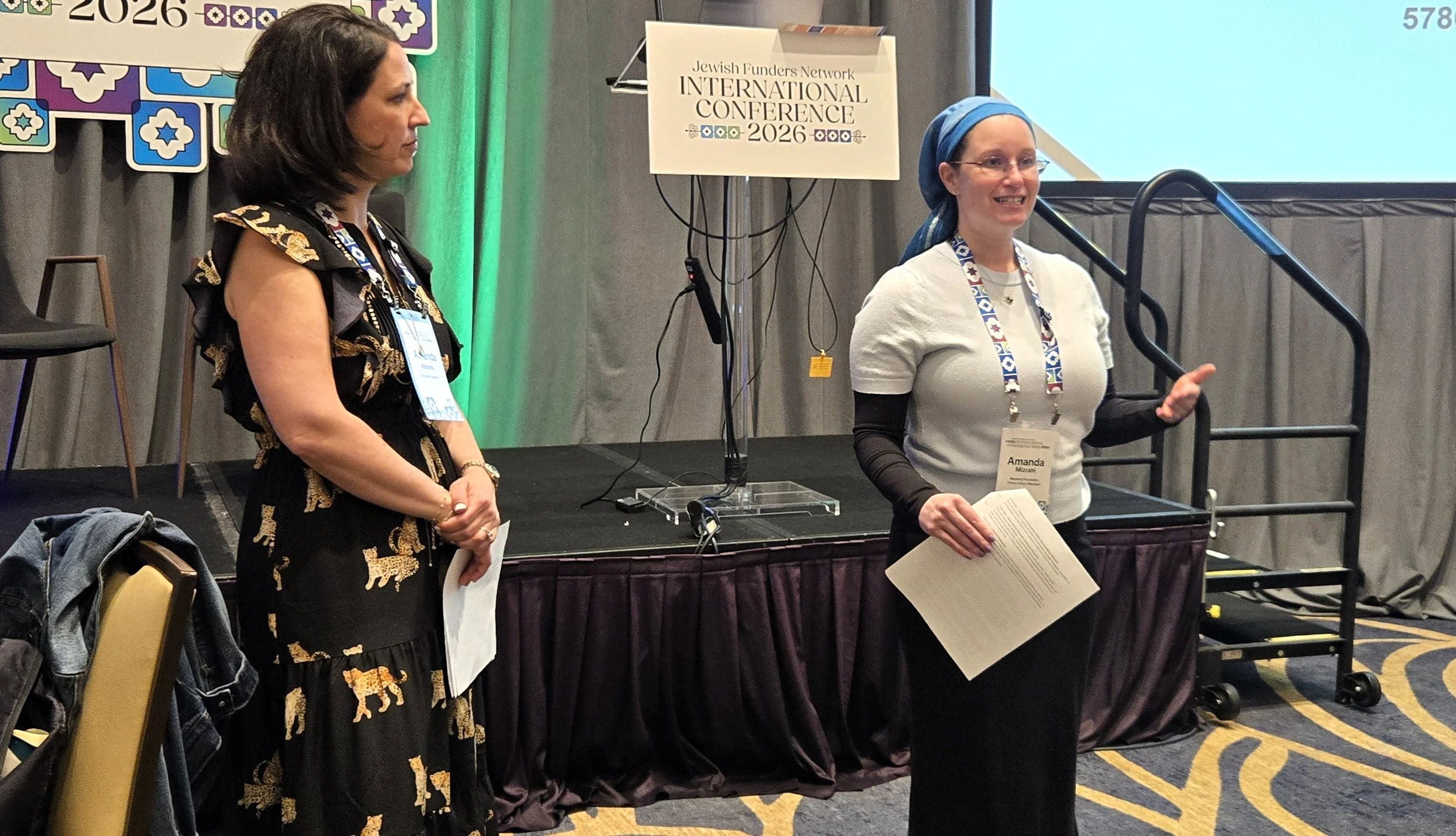 Mayberg Foundation Managing Director Amanda Mizrahi and The Zalik Foundation Executive Director Amanda Abrams present "Leading from the Middle: The Role of Influence with Living Donors" 