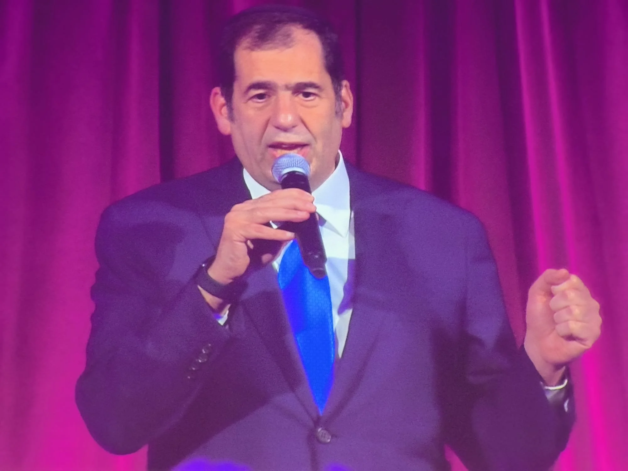 Aaron Wolfson co-chaired Olami’s gala dinner with Elie Horn and Alberto Safra