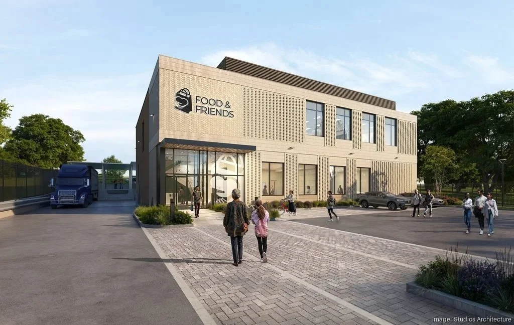 Rendering of Food &amp; Friends' expanded facility