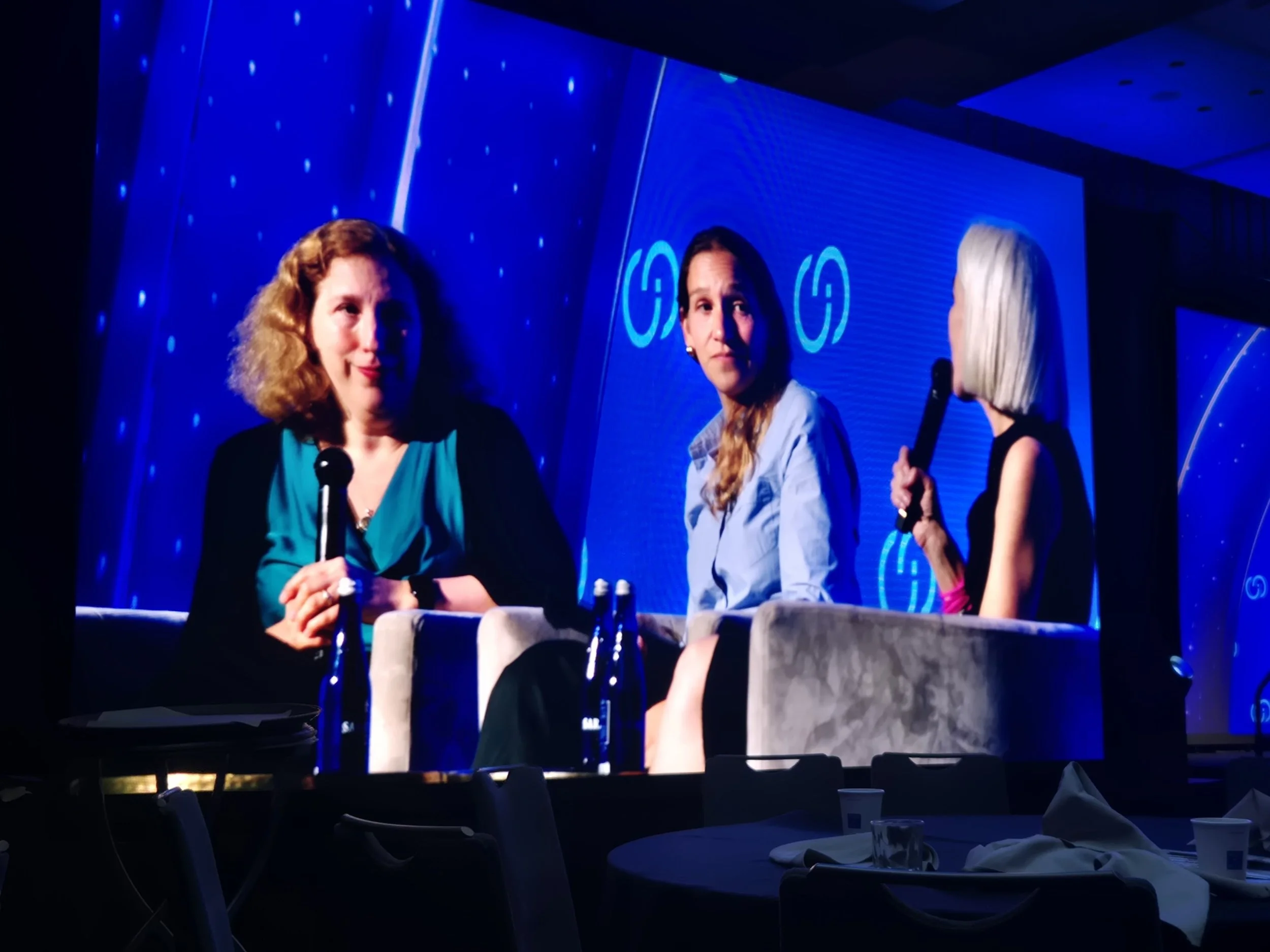The Tell Institute Founder and President Dara Horn, Incoming Israel Institute CEO Dr. Rachel Fish, and JewBelong Founder Archie Gottesman