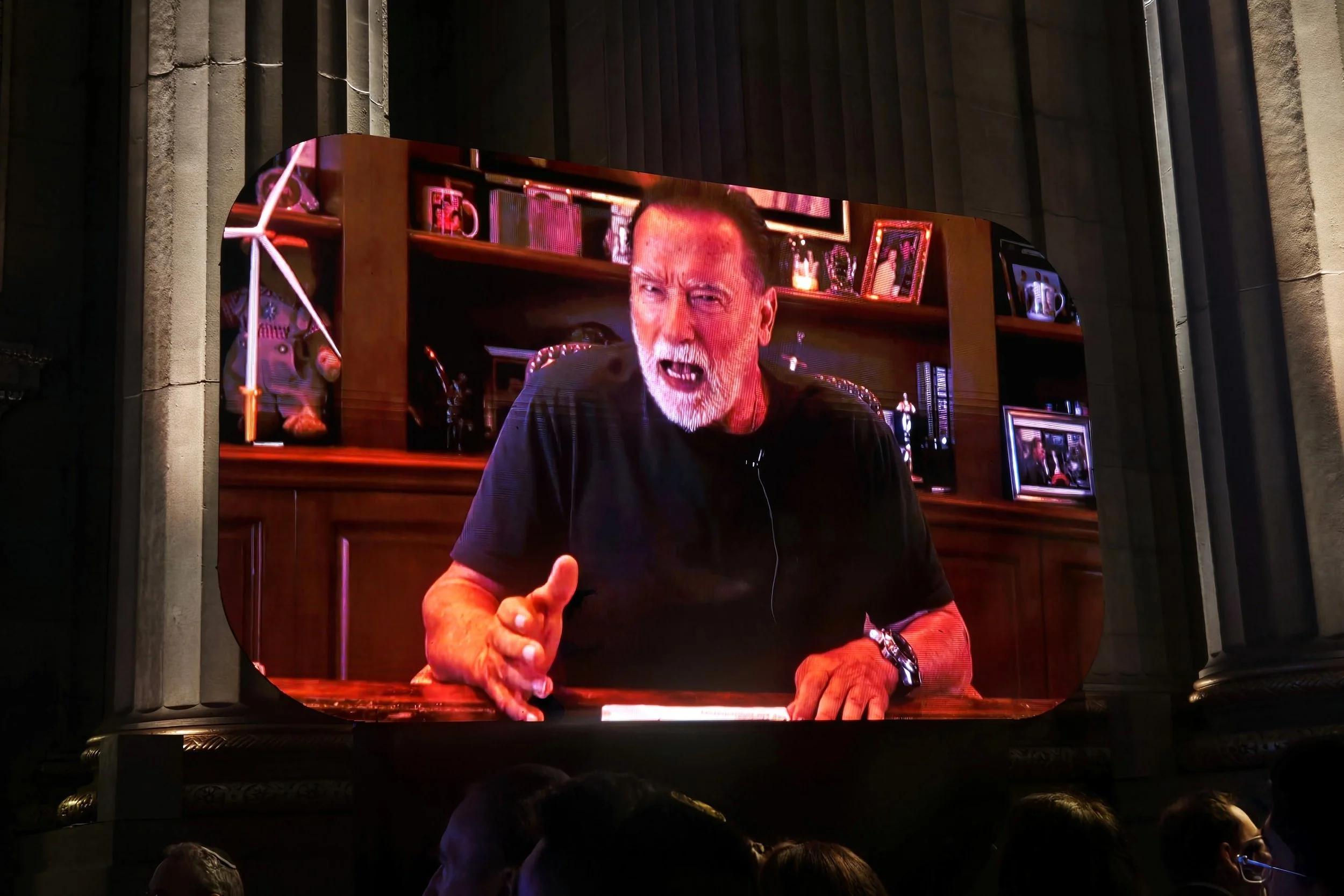 Video tribute by Gov. Arnold Schwarzenegger