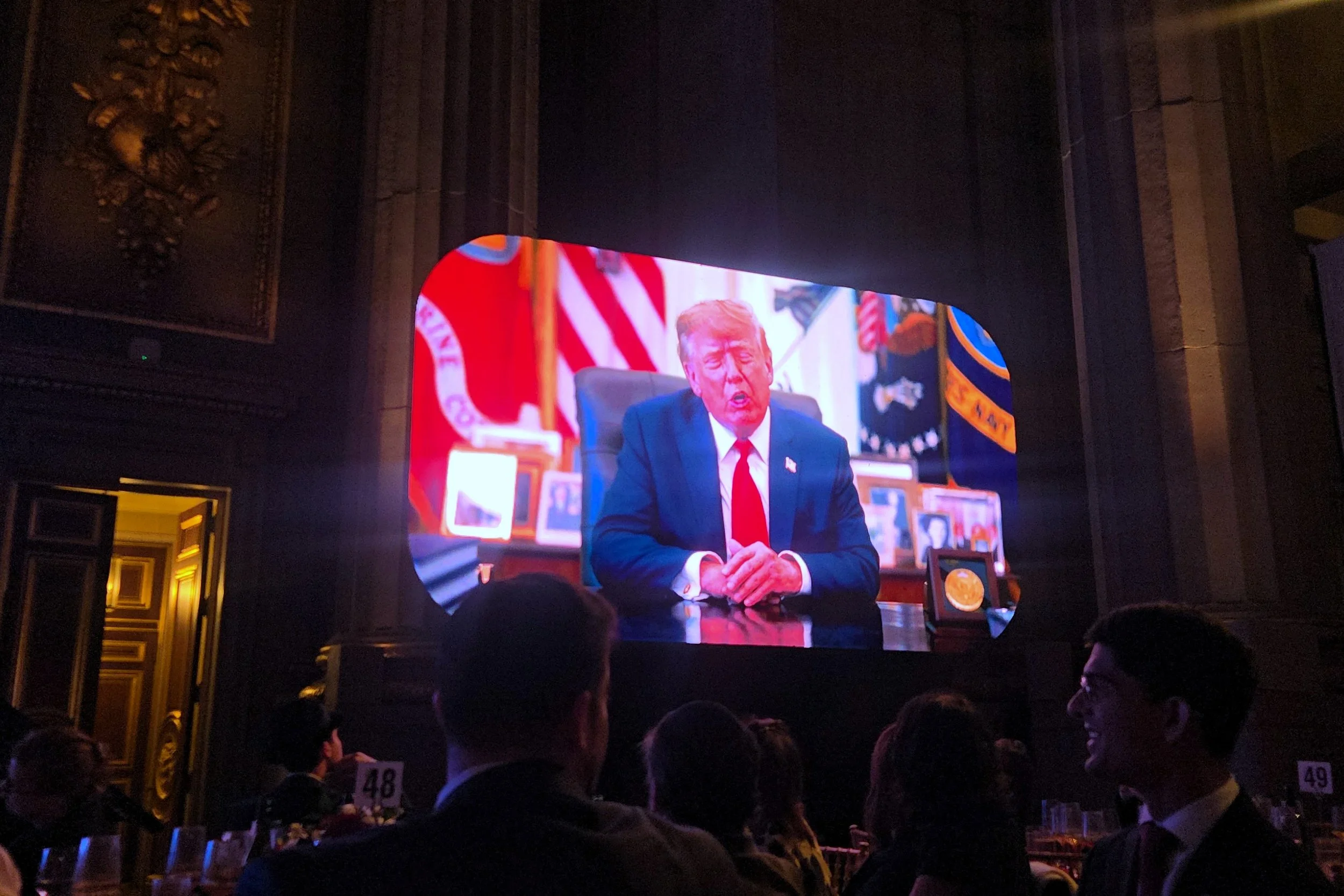 Video tribute by President Donald Trump