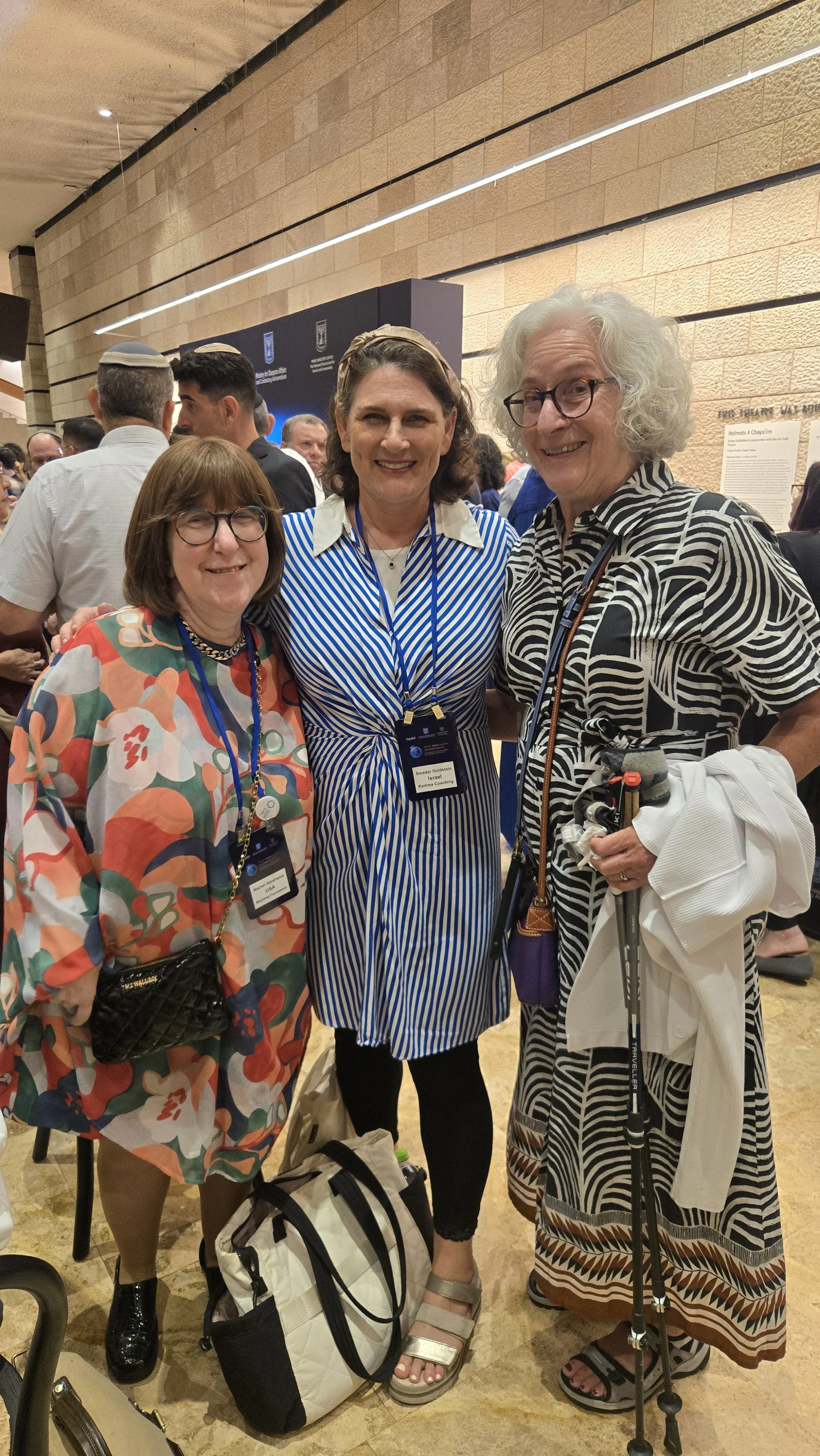Rachel Abrahams, Smadar Goldstein, Joan VanderWalde