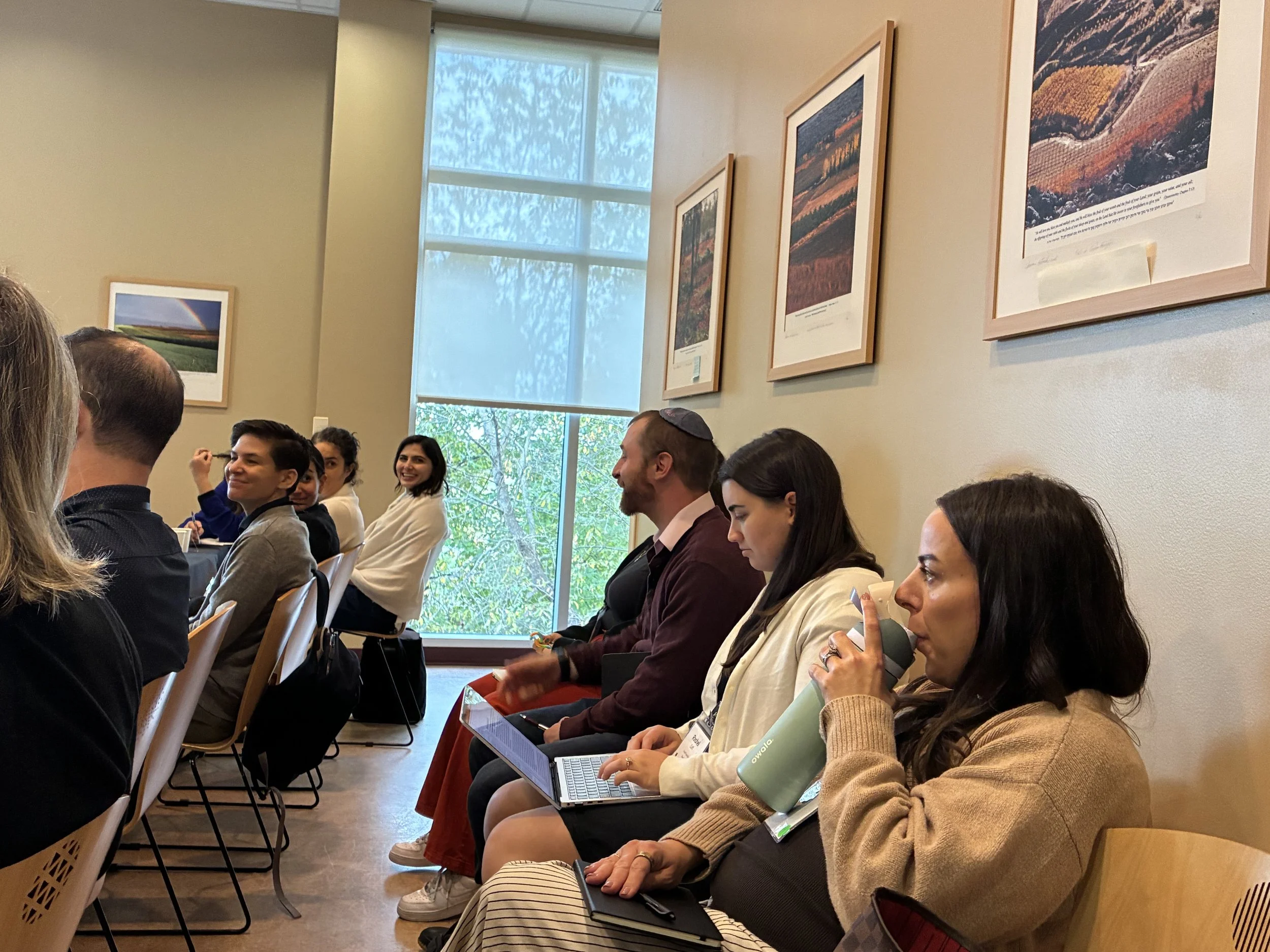 Naftali contributes to Kerem workshop
