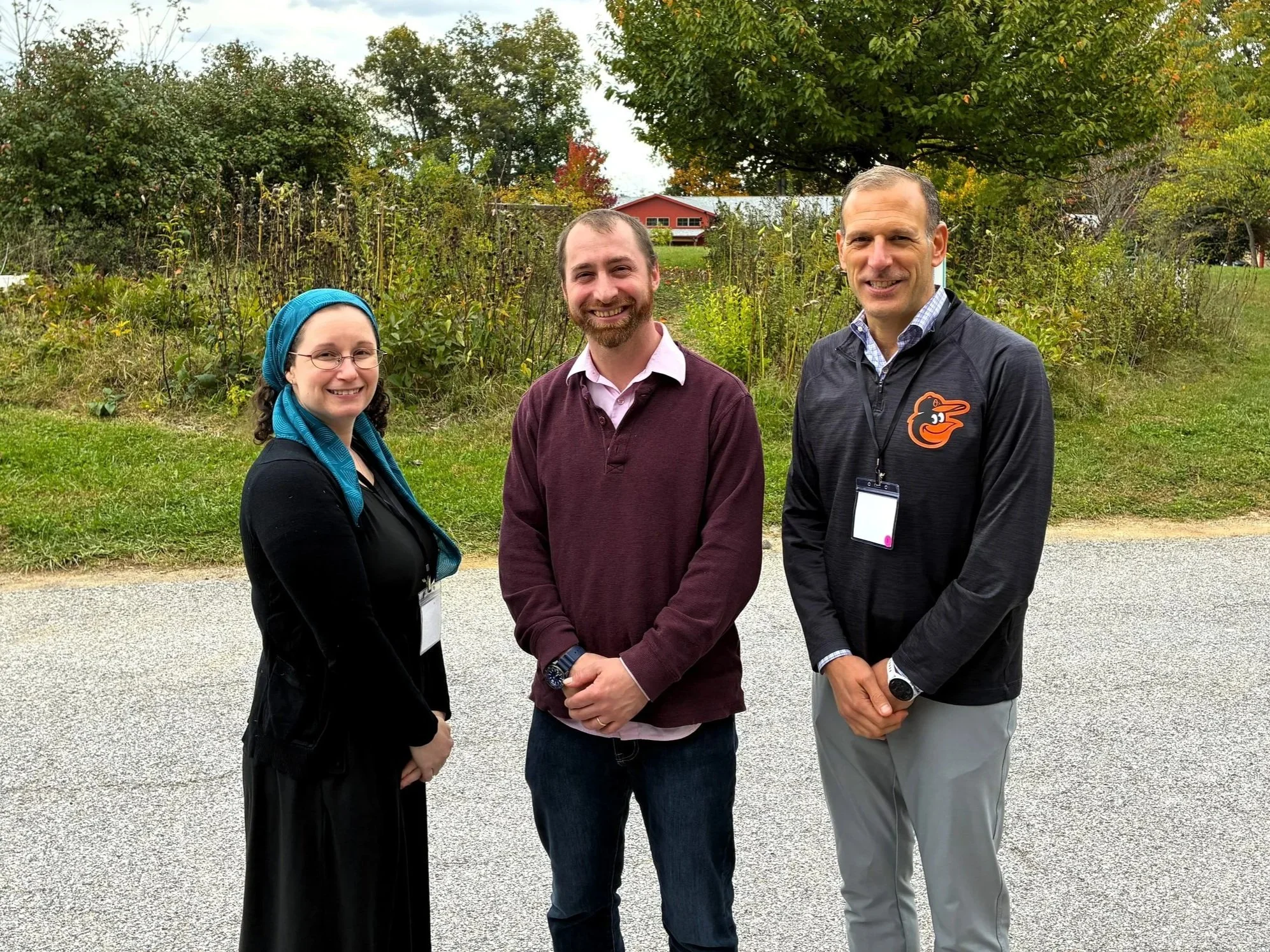 L-R: Amanda Mizrahi, Naftali Ejdelman, Rob Levine at Kerem's inaugural Rising in Philanthropy retreat