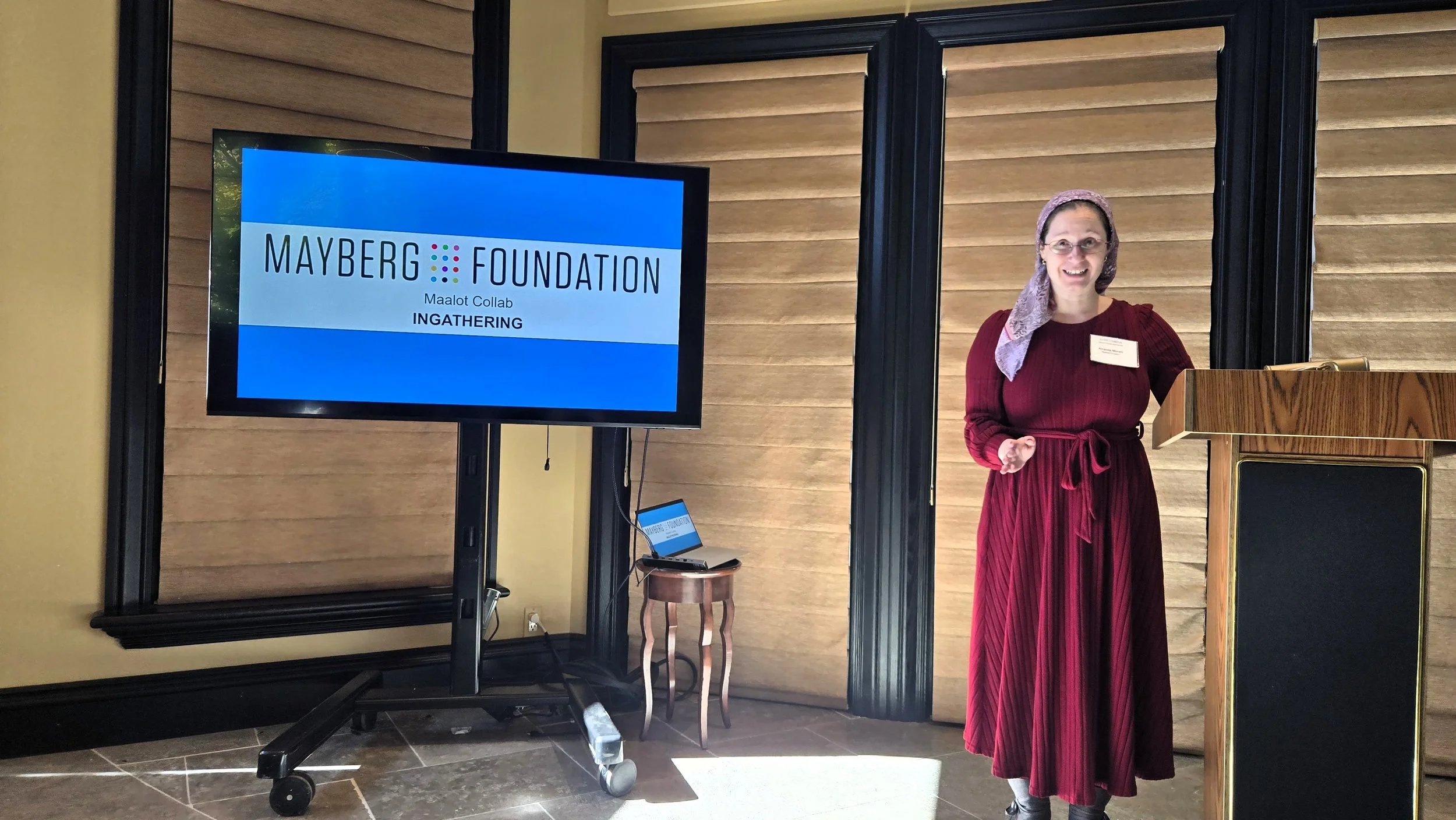 Mayberg Foundation Managing Director Amanda Mizrahi Welcomes InGathering Participants