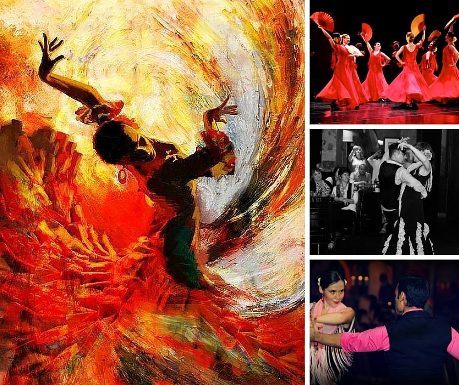 Portrait of studio director Rosetta Magdalen (left) along with a few performance photos from theatrical, corporate, and wedding entertainment.