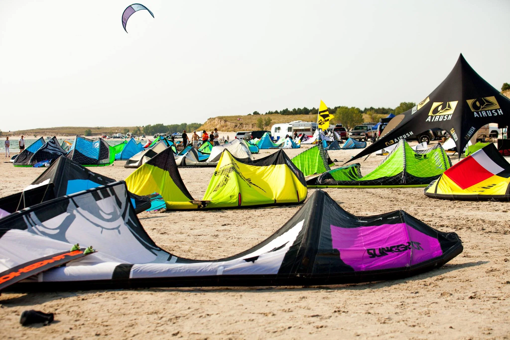 Try Kite Boarding at Lake McConaughy Nebraska
