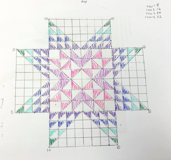 Eight Carat Quilt Along Part 2 - Where the planning pays off