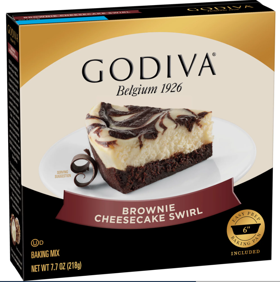 Godiva Brownie Cheesecake Swirl Review