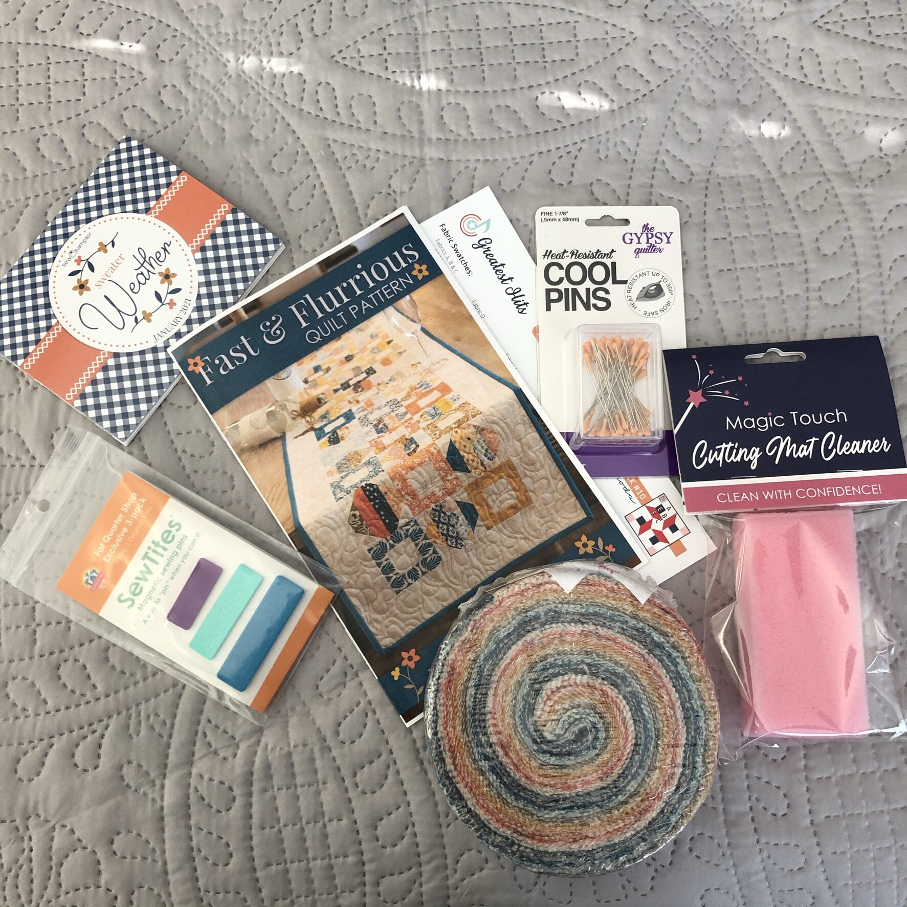 Sew Sampler Box January 2021 — Flour + Fabric