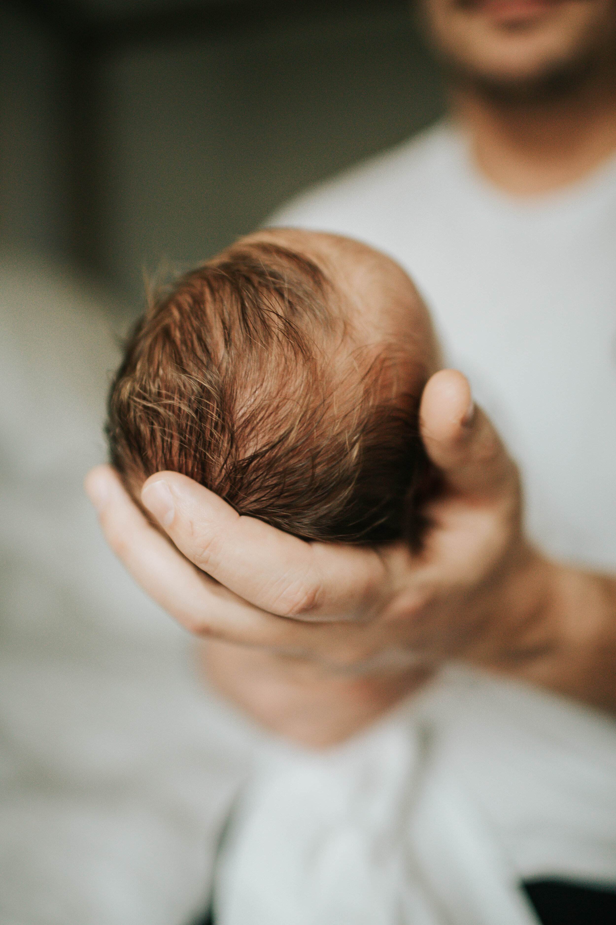 Newborn baby hair