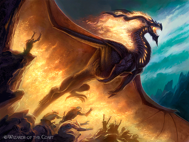 Prossh the Skyhunter - by Todd Lockwood ( toddlockwood.com )