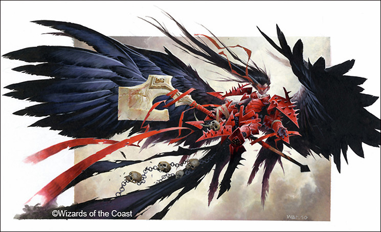 Tariel, Reckoner of Souls - by Wayne Reynolds ( waynereynolds.com )