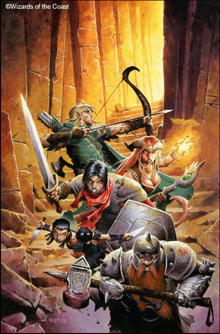 D&D 1 - By Wayne Reynolds ( waynereynolds.com )