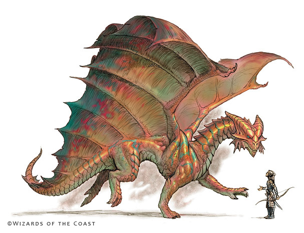 Copper Dragon - By Todd Lockwood ( toddlockwood.com )