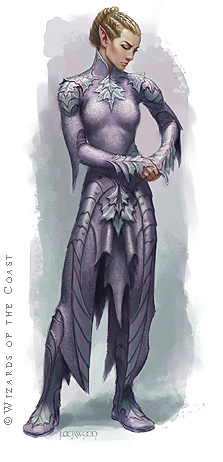 Elven Chain - By Todd Lockwood ( toddlockwood.com )