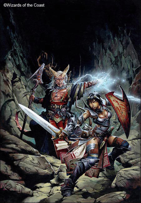 Dungeon Delve - By Wayne Reynolds ( waynereynolds.com )