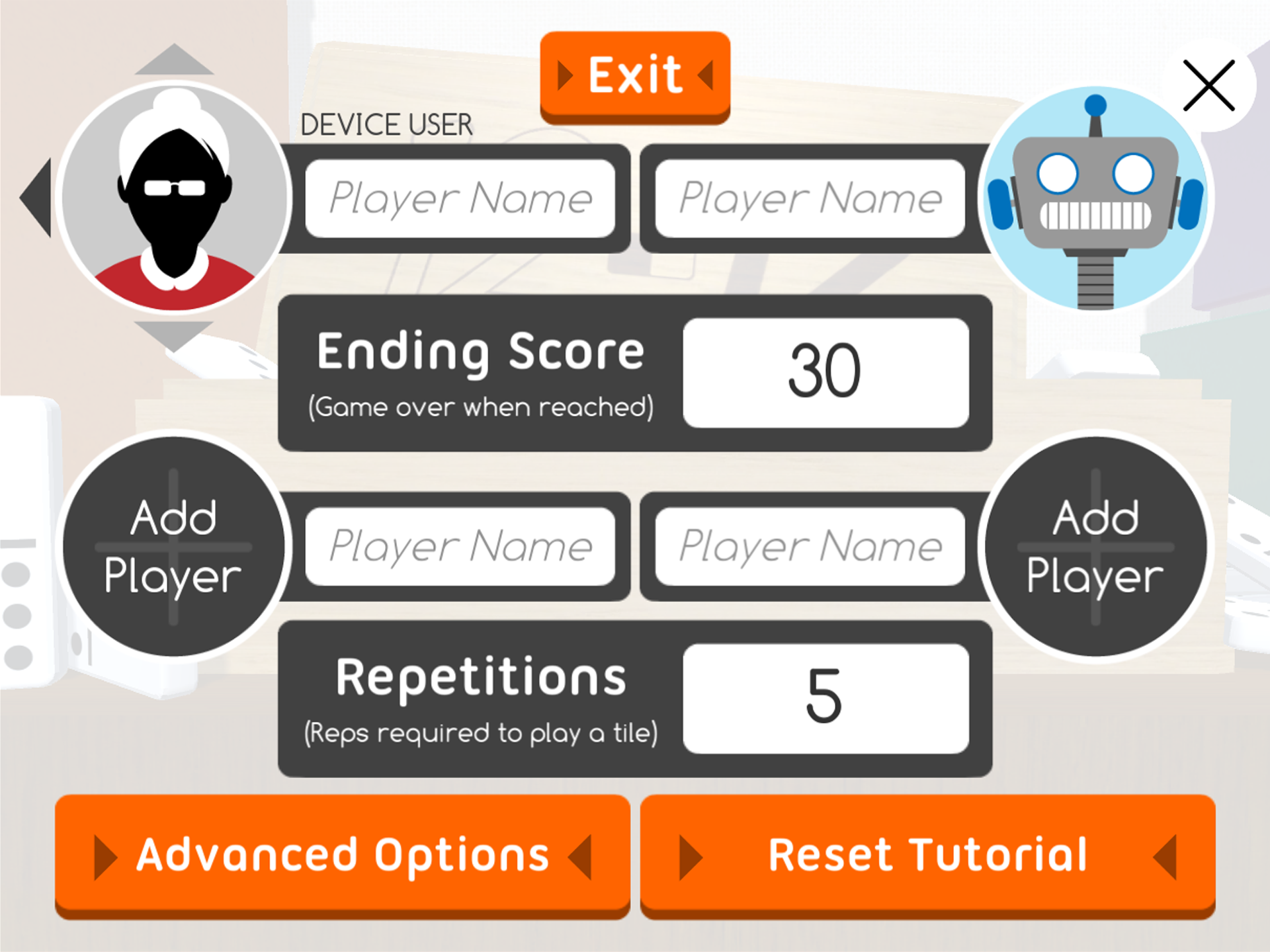 Figure 7.2 - Basic Options