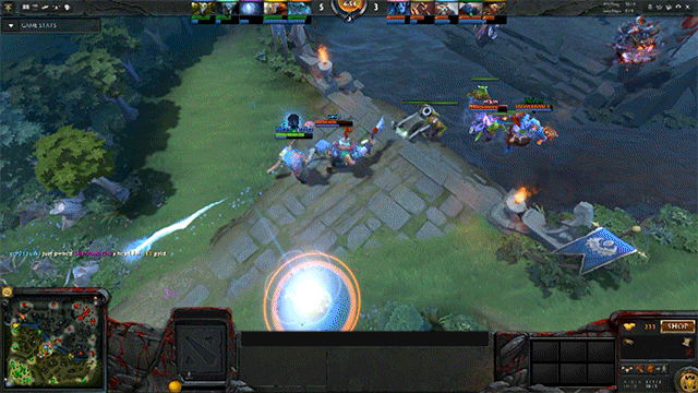 Dota 2 - Team Fight.gif