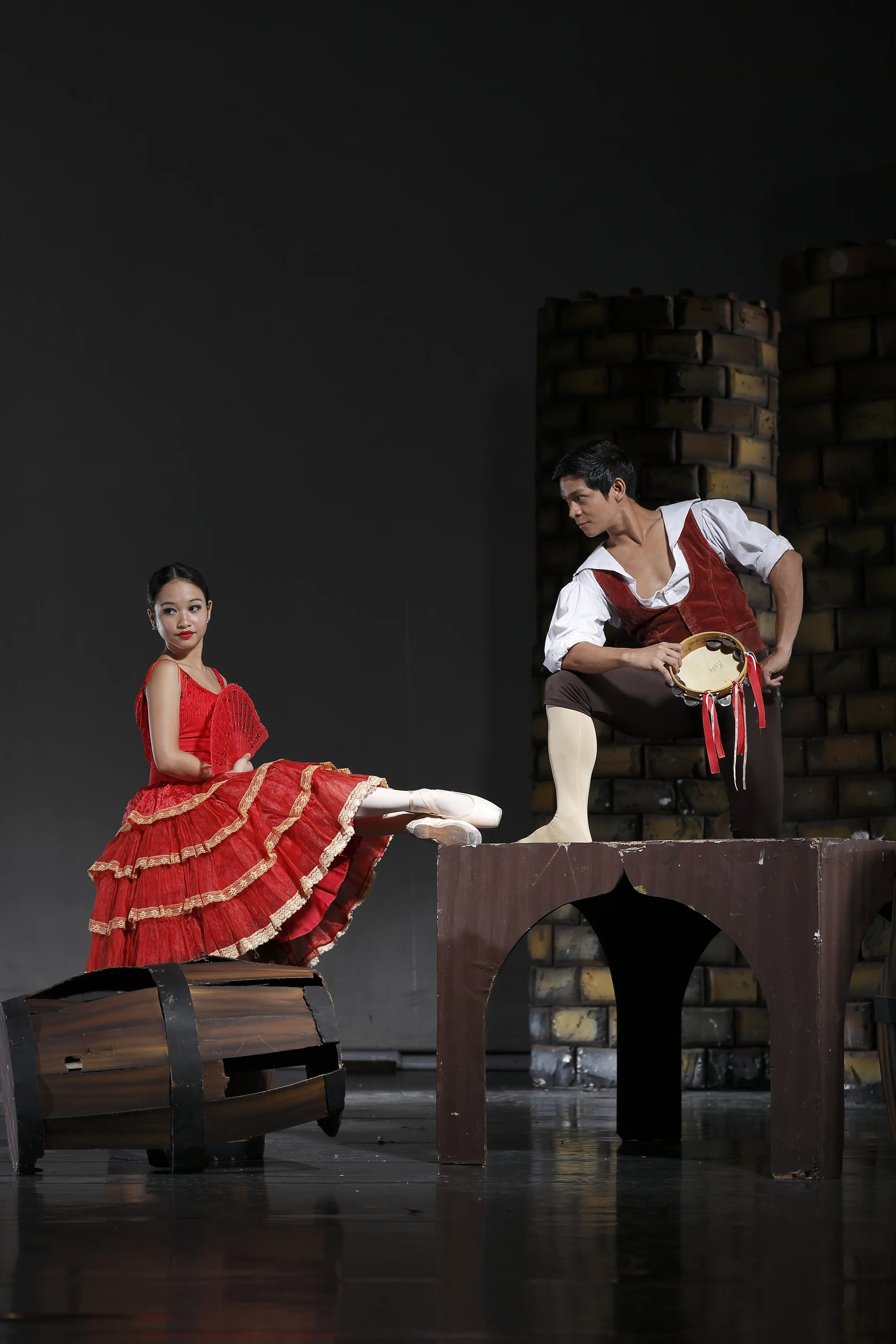 Principal dancer Gerardo Francisco and soloist Pia Dames are set to take on ballet's most iconic characters - Basilio and Kitri of Don Quixote .