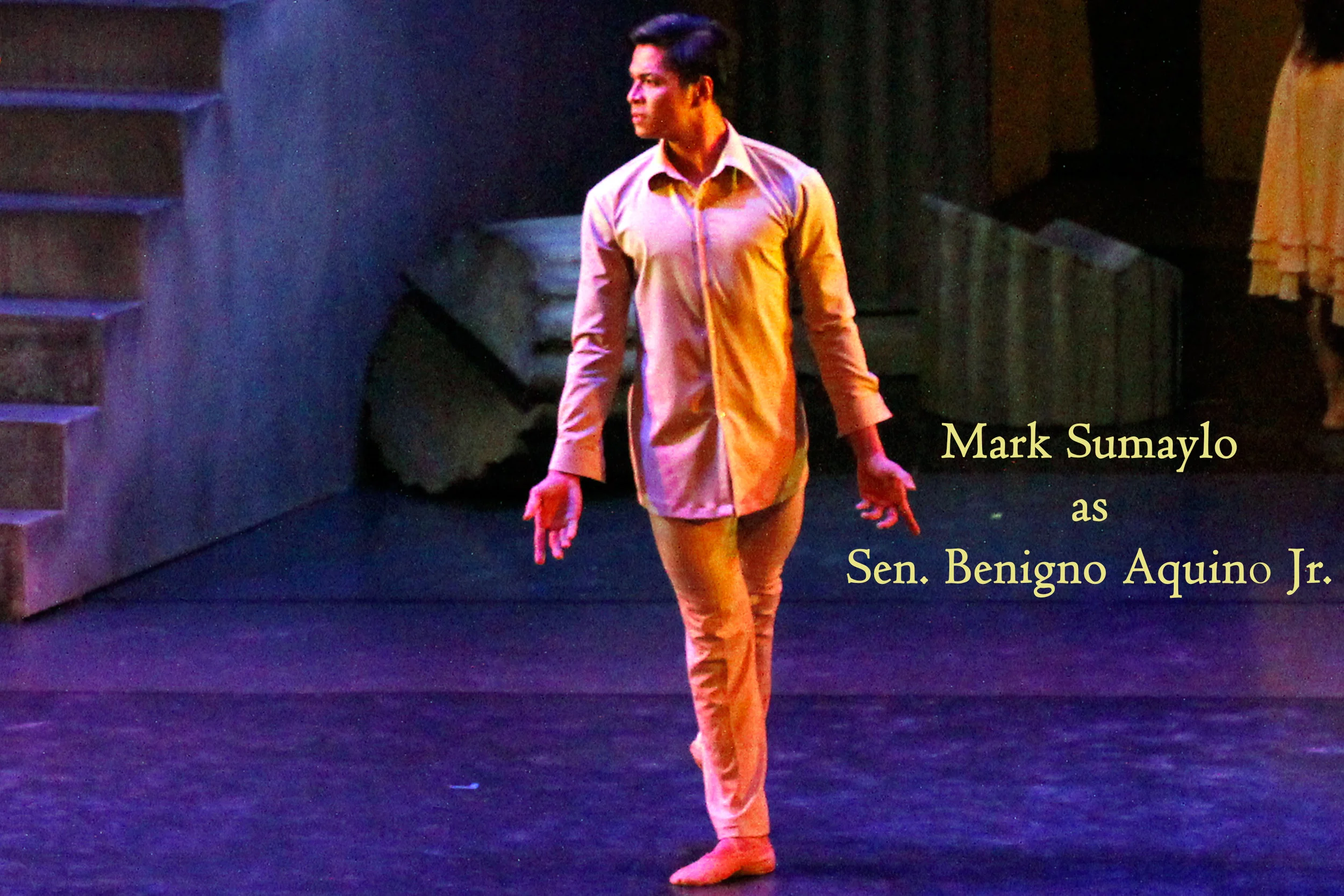 Rebel: Mark Sumaylo as Benigno Aquino, Jr.