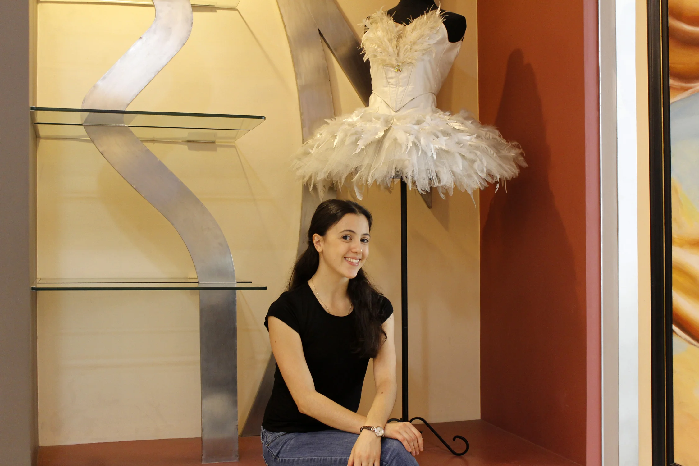 “Ballet should make people feel something too great to express with words,” says Katherine who strives to give a piece of herself to the audience with every performance. Photo by Jimmy Villanueva
