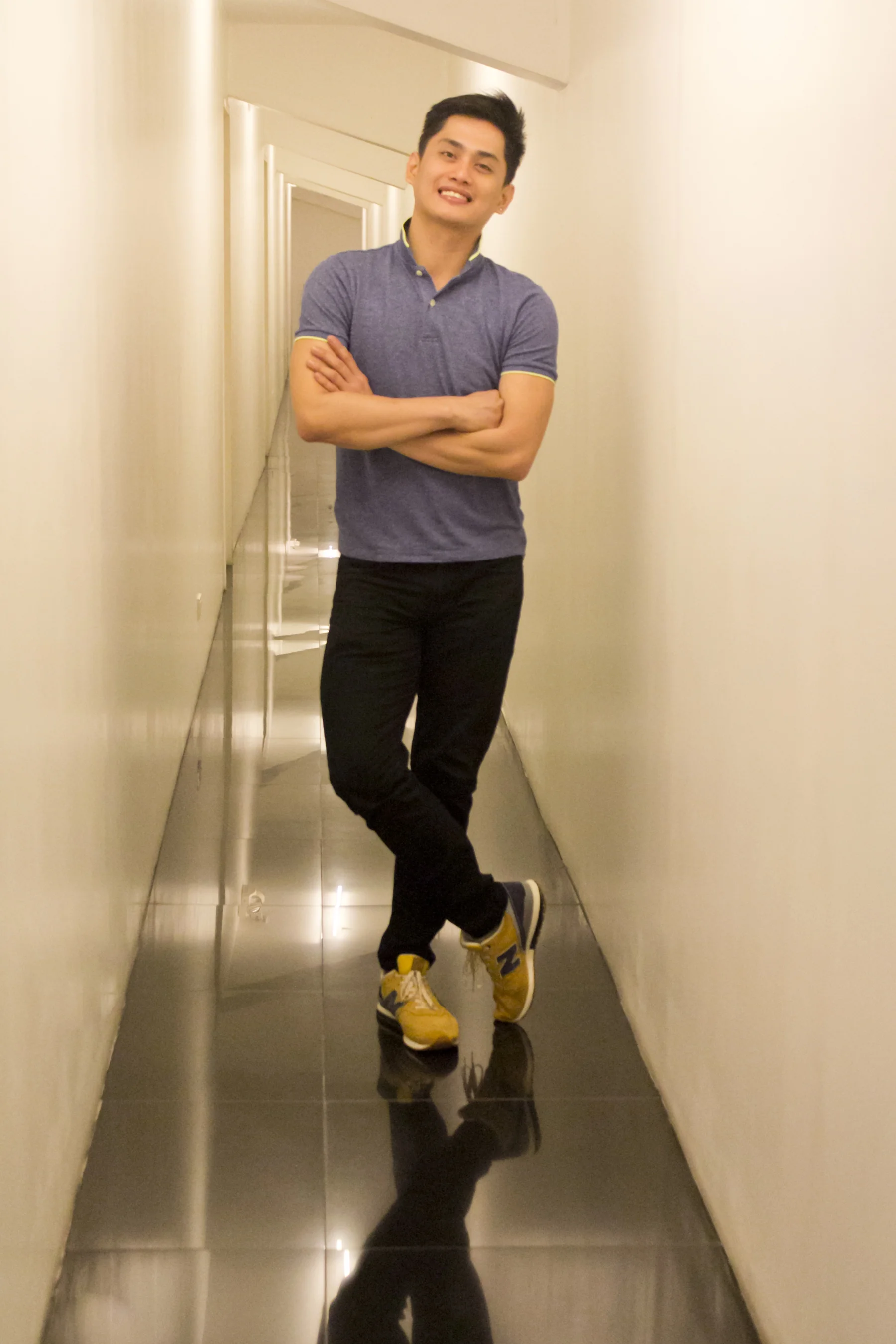 Alfren loves ballet so much that he vows to continue dancing as long as he can. Photo by Jimmy Villanueva