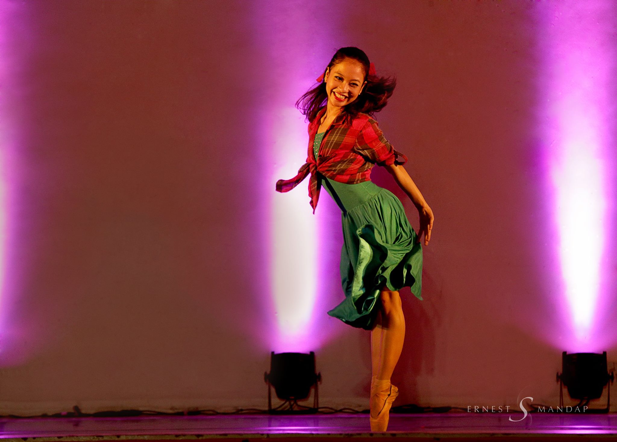 Jasmine Pia Dames dances in Ballet Manila’s touring show, Ballet & Ballads . Photo by Ernest Mandap