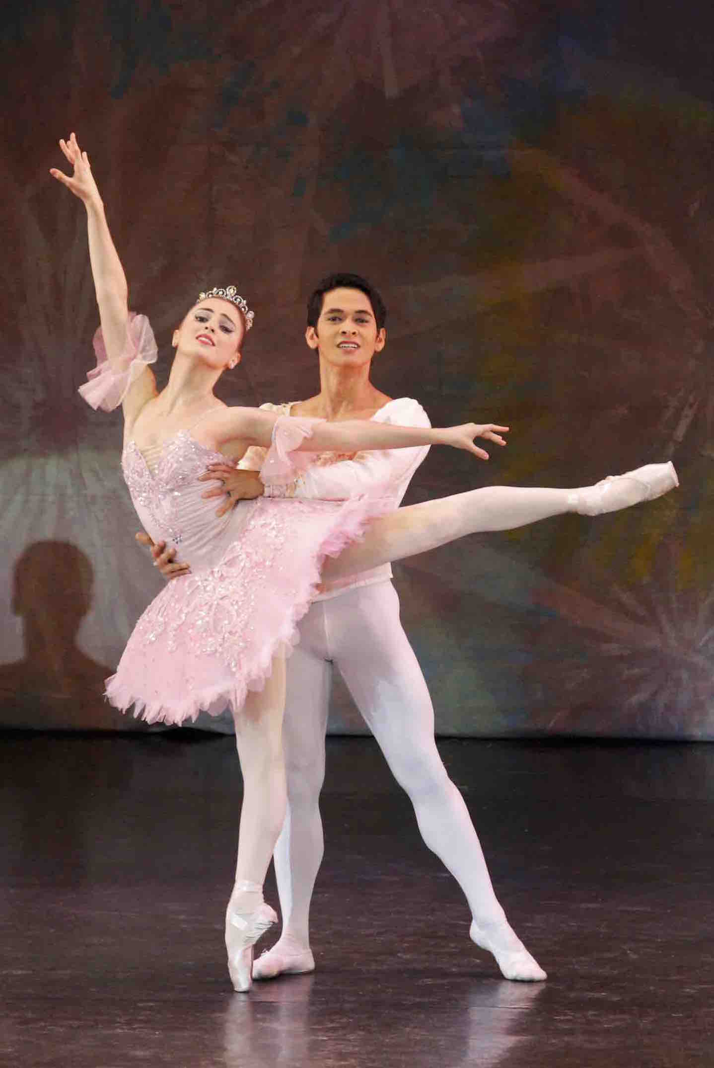 Ballet Manila principals Katherine Barkman and Rudy de Dios will dance the roles of the Snow Queen and the Snow King in The Nutcracker.