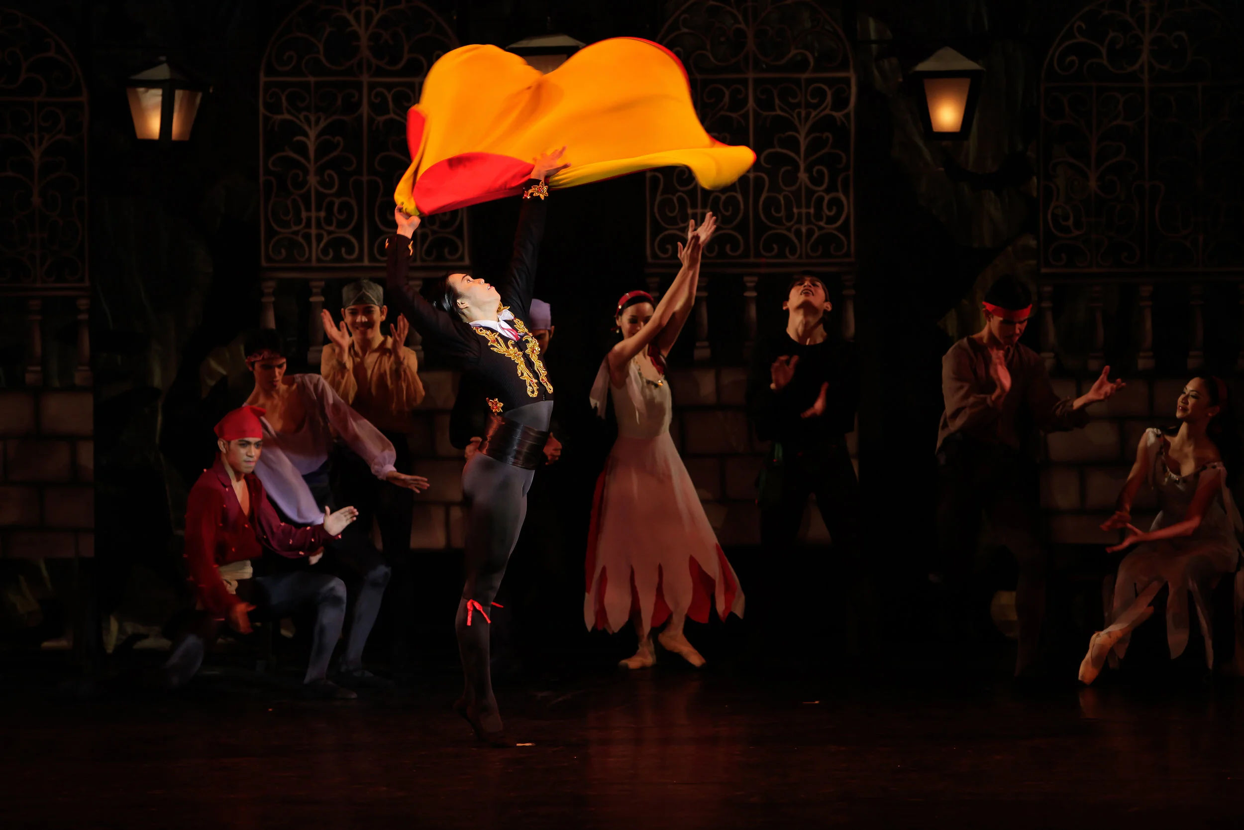 As the self-assured bullfighter Escamillo in Carmen (2012), he steals Carmen away from Don Jose.