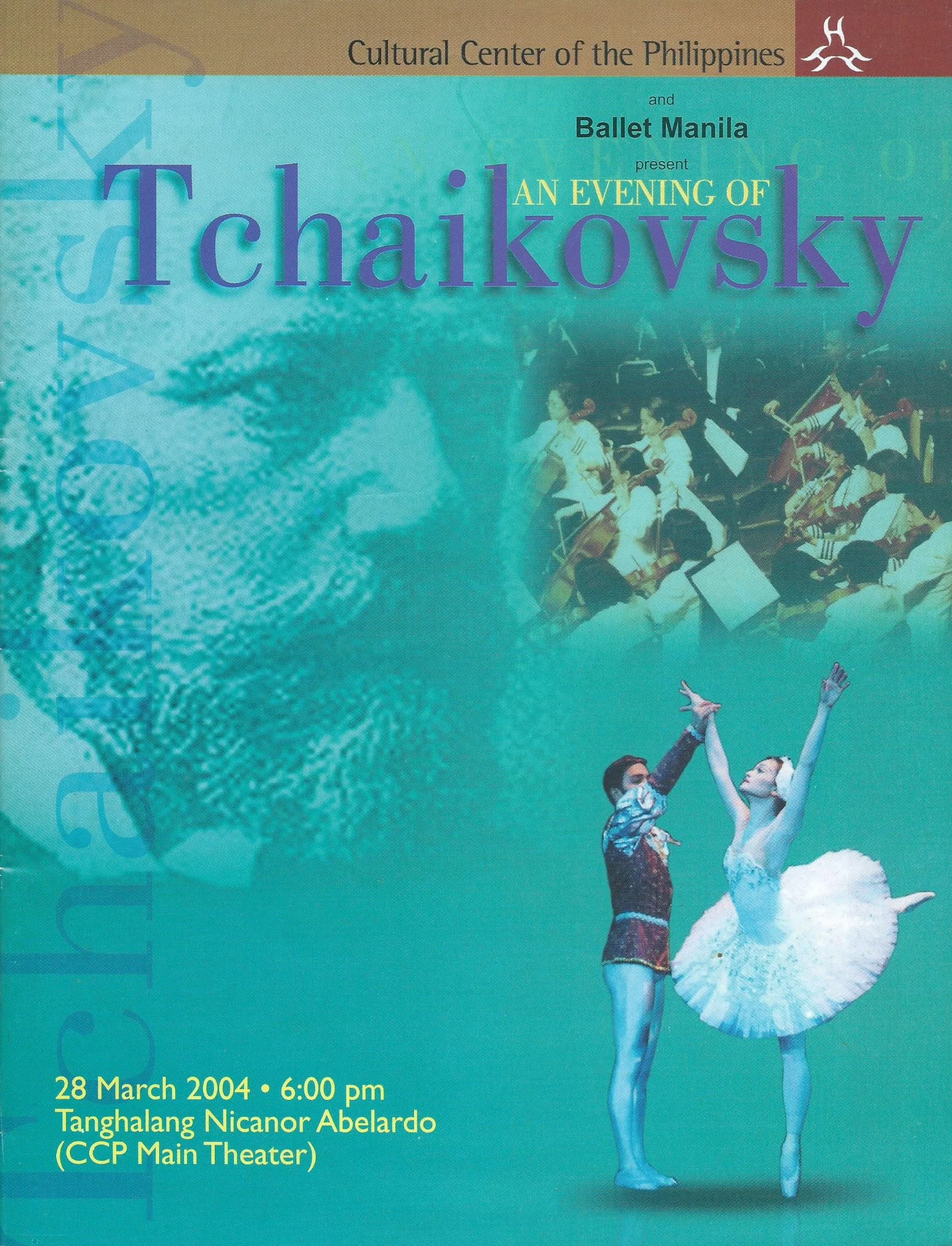 Souvenir program of a one-night-only performance. Photo courtesy of the Ballet Manila Archives