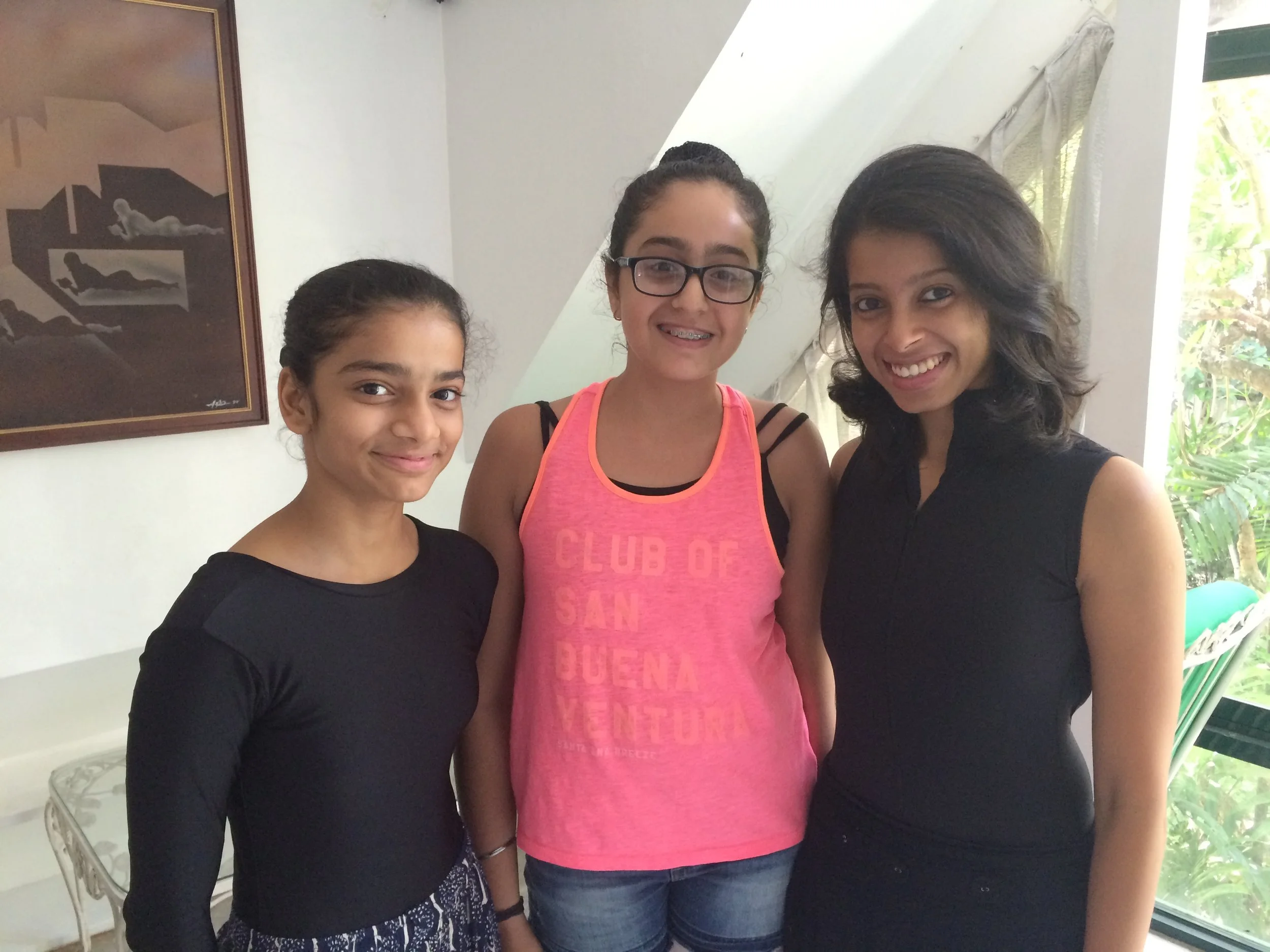 Deepika Ravindran is in Manila with two students from her Rhythmus Happy Feet school in Mumbai, Krisha Shah and Eesha Karnani.