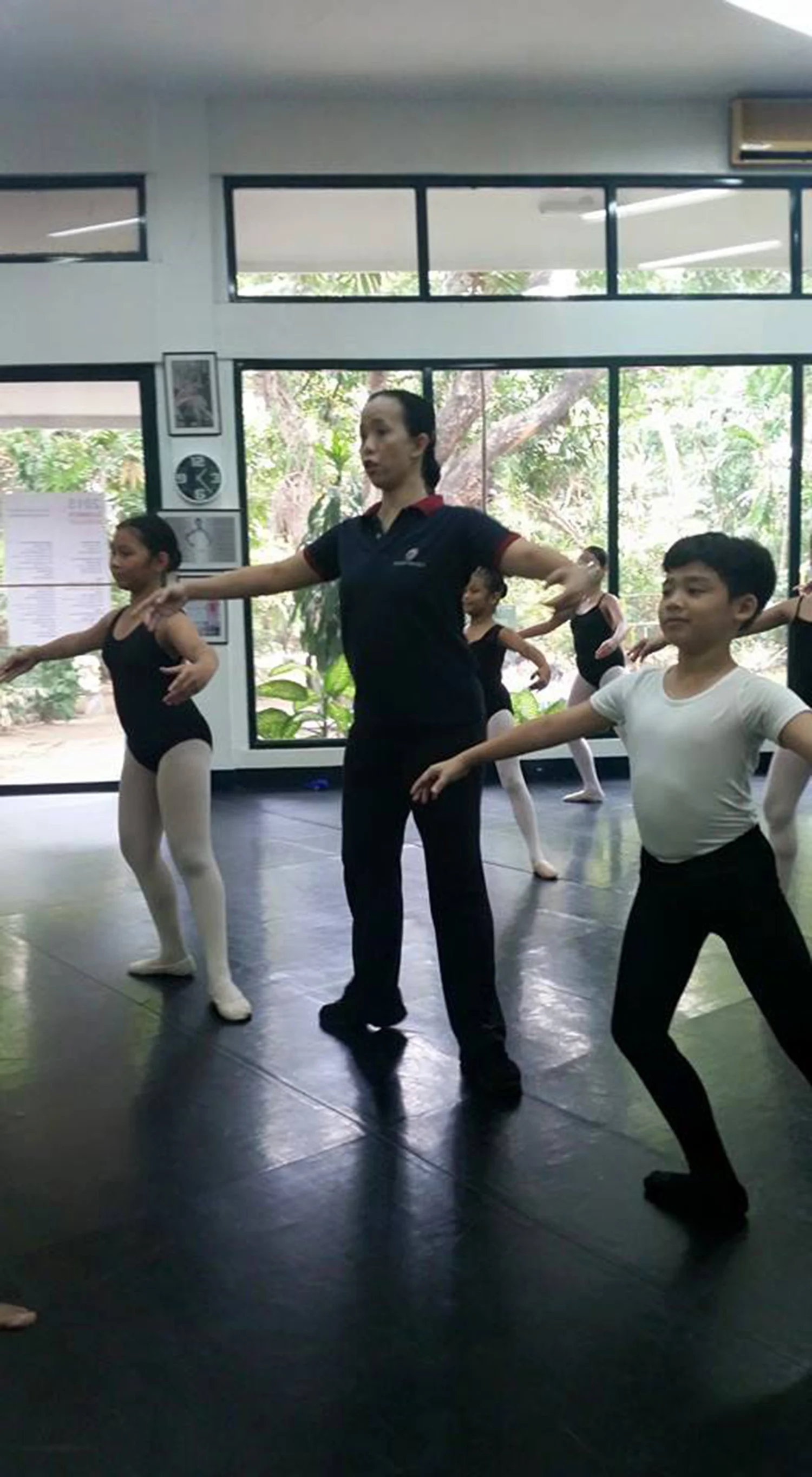 Teacher Eileen says it’s fulfilling to see students do everything that she’s taught them.