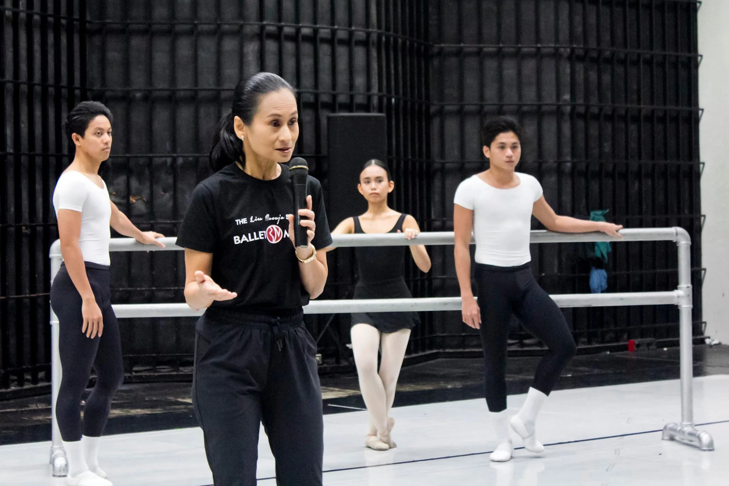 Prima ballerina Lisa Macuja-Elizalde – or simply “Teacher Lisa” to her students –asserts the school’s role: “We have a legacy to nurture and commit to.” Photo taken by Jimmy Villanueva