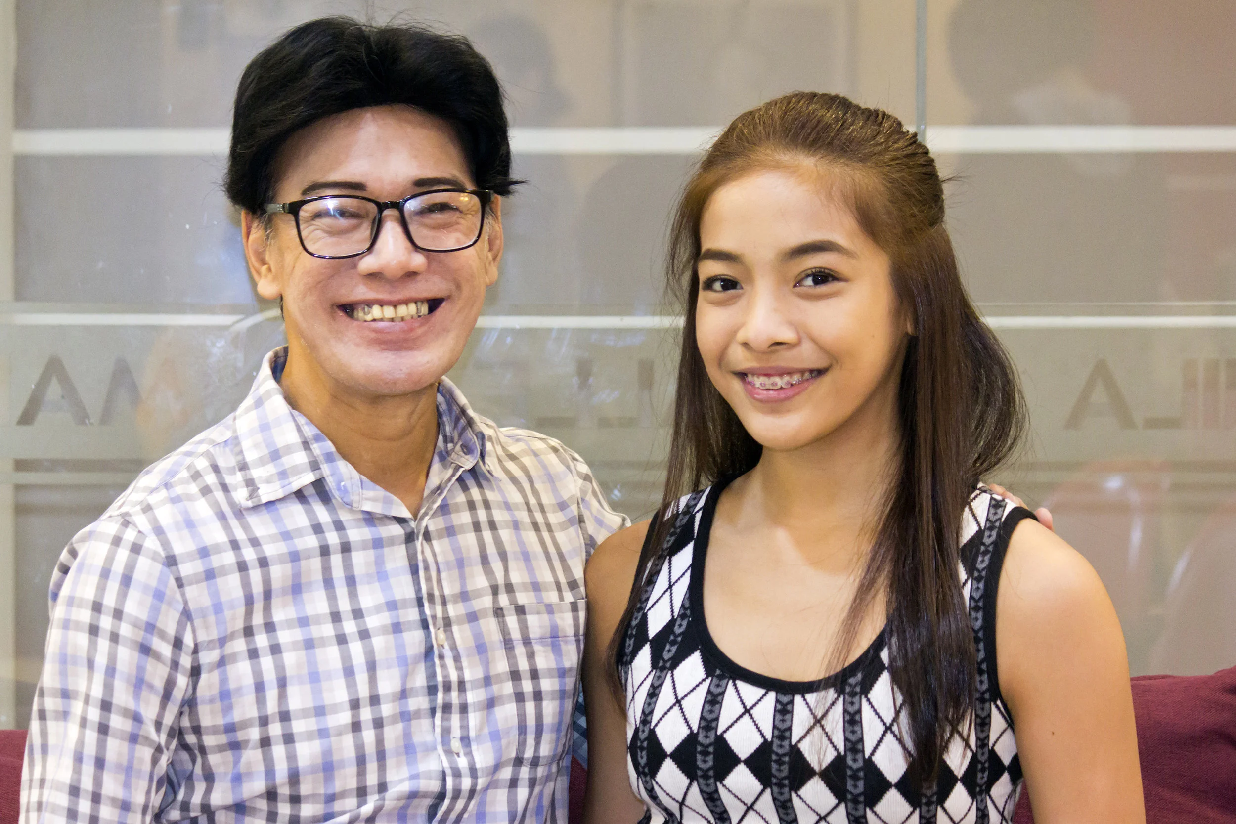 Ballet Manila co-artistic director Osias “Shaz” Barroso and niece, company artist Nicole “Neeka” Barroso, have a shared passion for ballet. Photo by Jimmy Villanueva