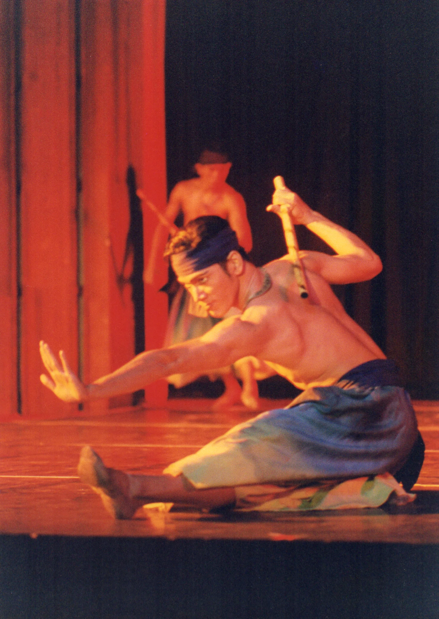 Osias “Shaz” Barroso was part of the original group that danced Ric Culalic’s Arnis when it premiered in 1998. Photo from the Ballet Manila Archives collection