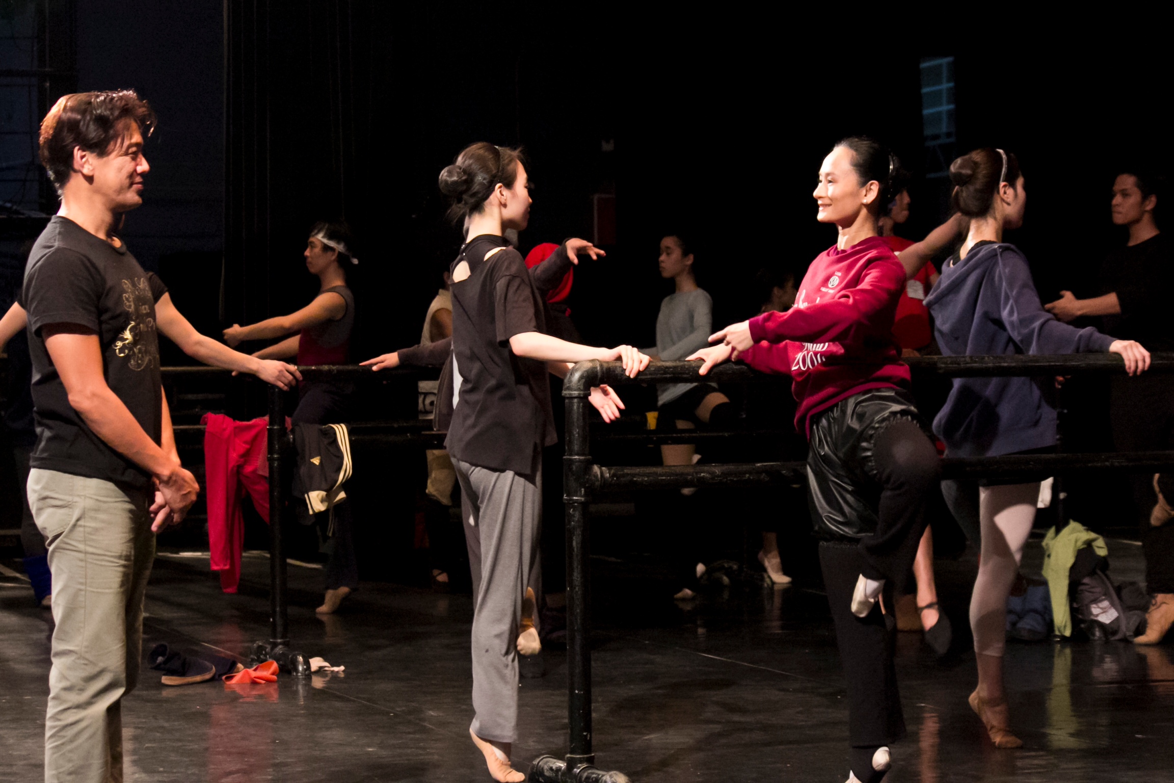 As leaders of Ballet Manila, Shaz and Lisa make sure the dancers are continuously trained and honed in the company's chosen Vaganova method.