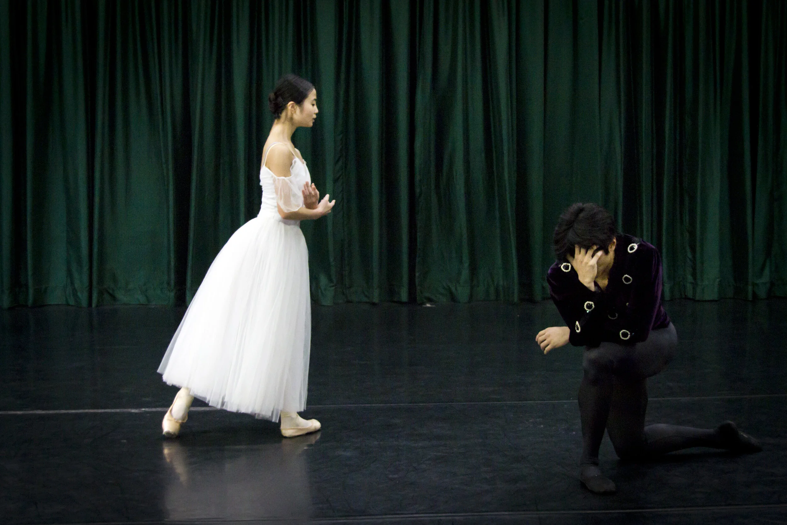 Partnering with principal dancer Romeo Peralta has taught Sayaka to be mindful of nuances in her acting as well as her technique. Photo taken by Jimmy Villanueva