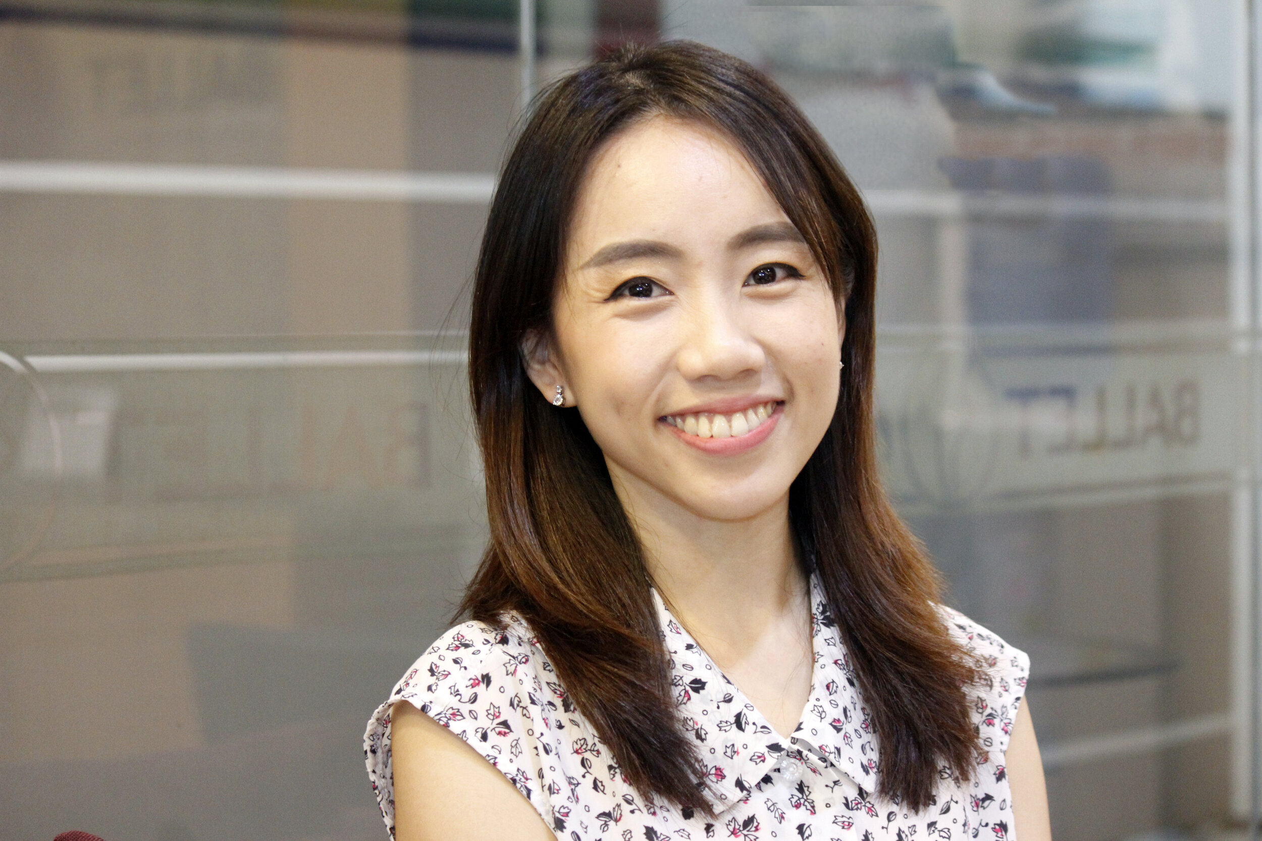 Determined dancer: Xiu Ling Tan gets up – again and again and again – to pursue her passion